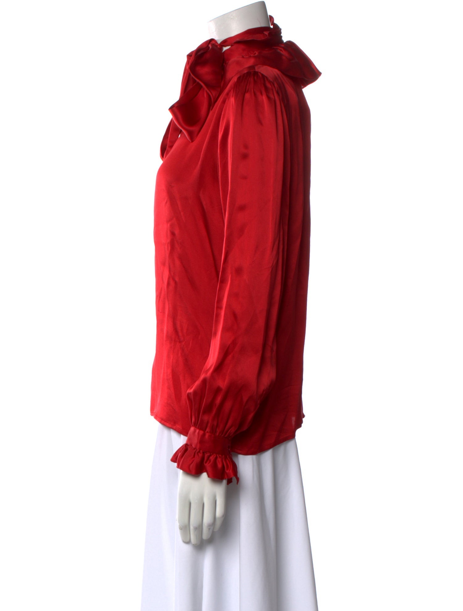 Yves Saint Laurent Rive Gauche Vintage Late 1970's - Early 1980's Blouse