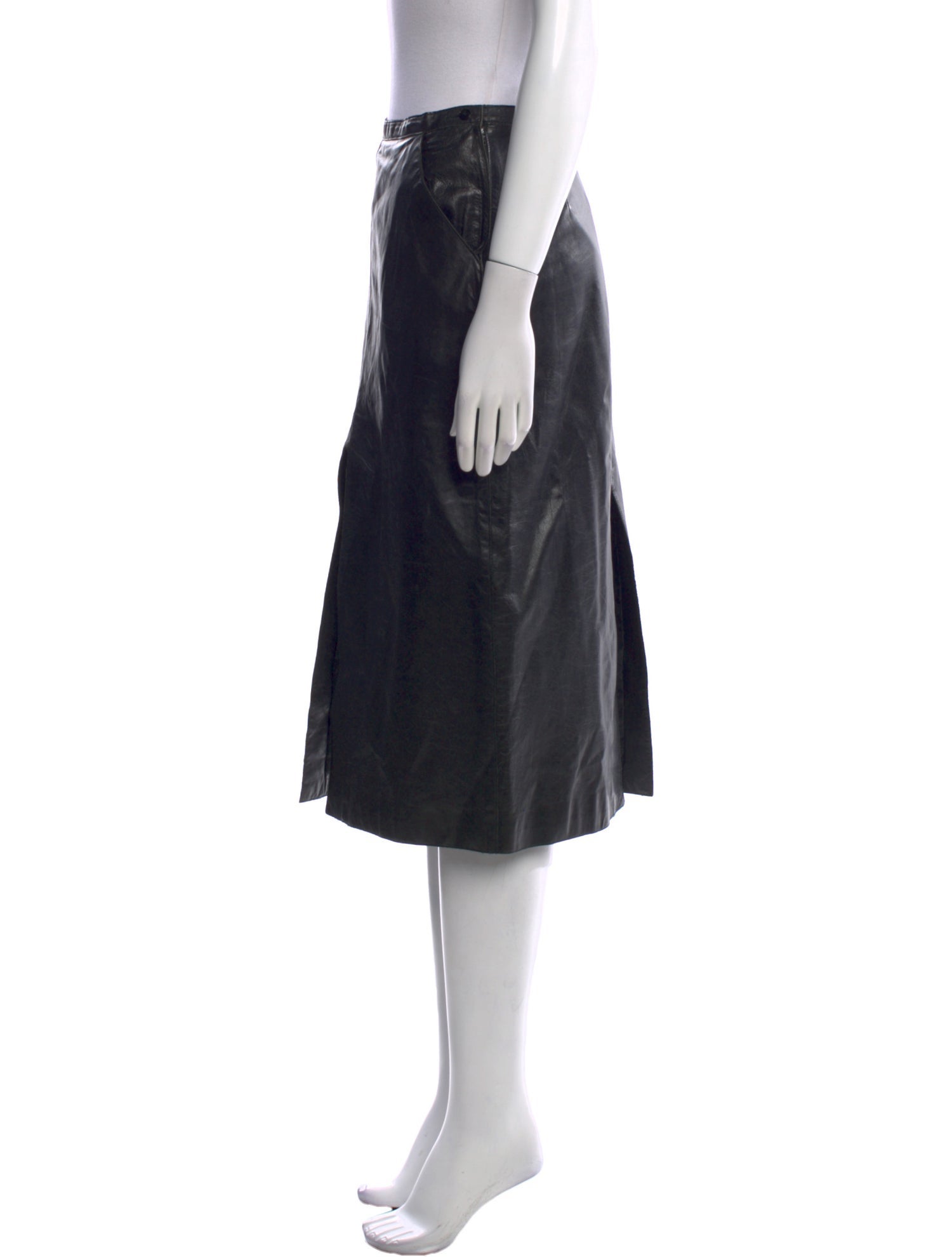 Yves Saint Laurent Rive Gauche Vintage Knee-Length Skirt