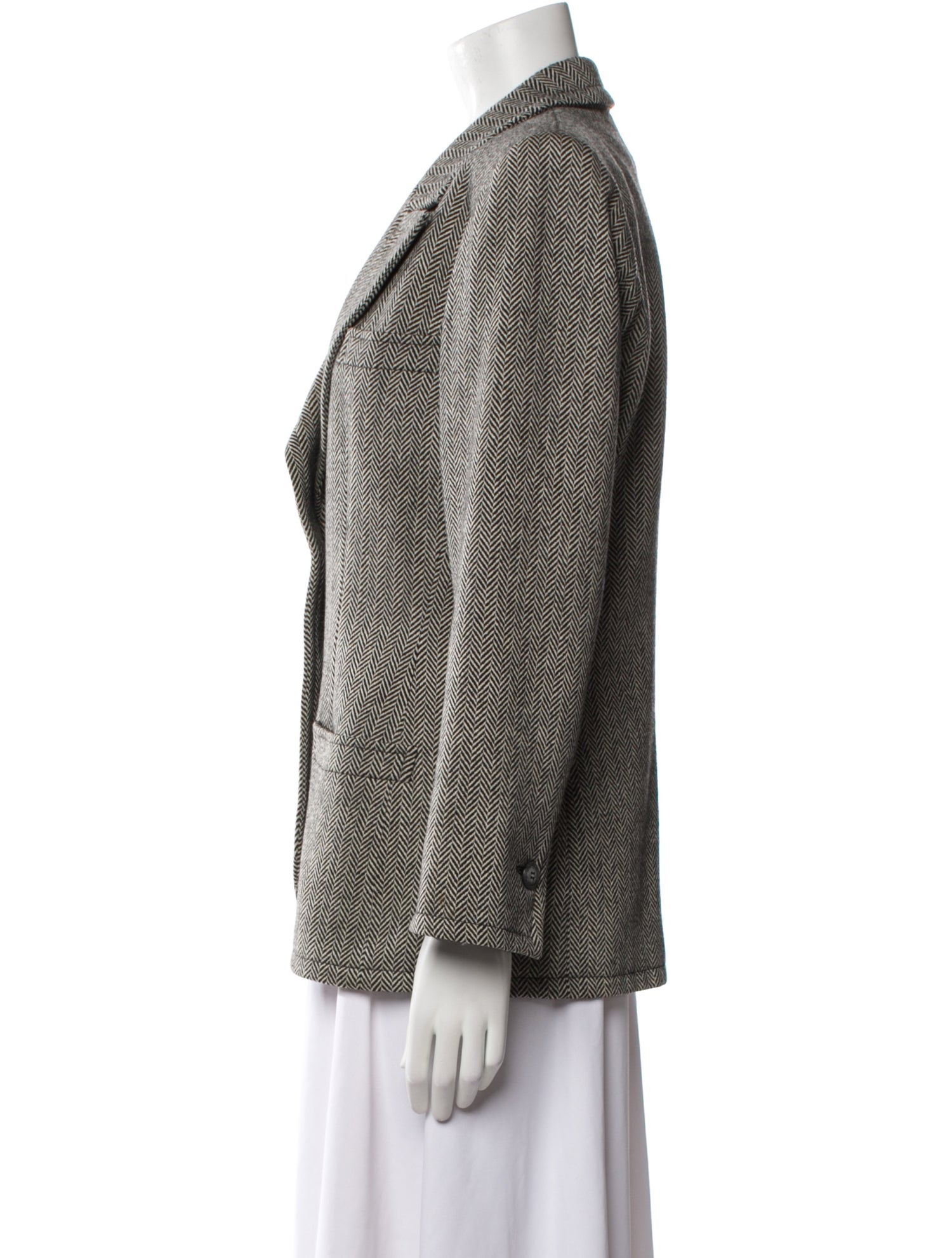 Yves Saint Laurent Rive Gauche Printed Blazer