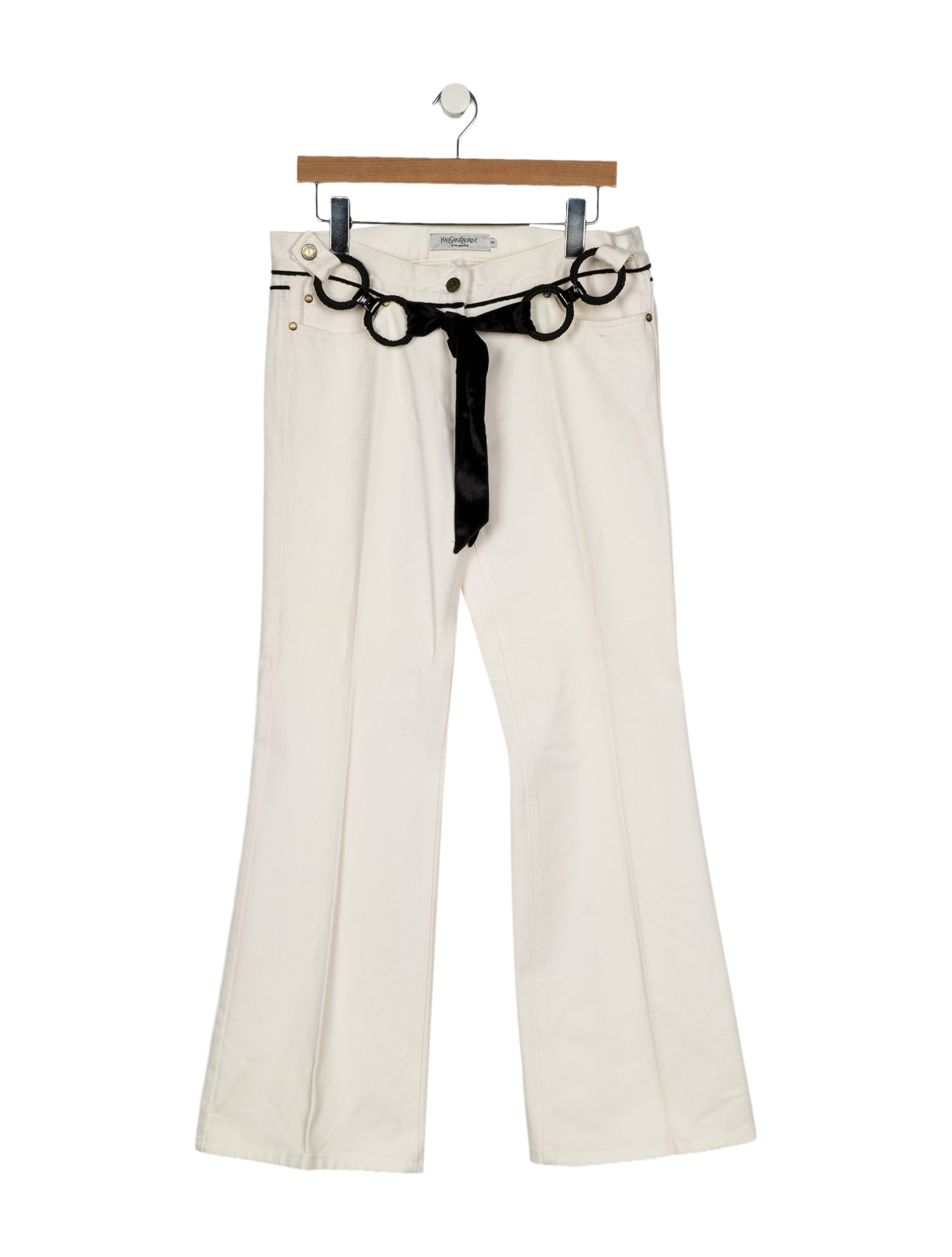 Yves Saint Laurent Rive Gauche Vintage Wide Leg Pants