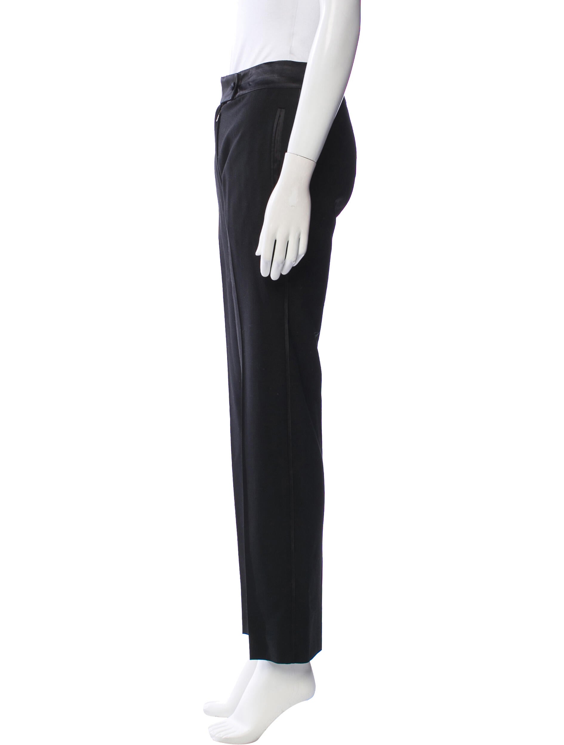 Yves Saint Laurent Rive Gauche Vintage Straight Leg Pants