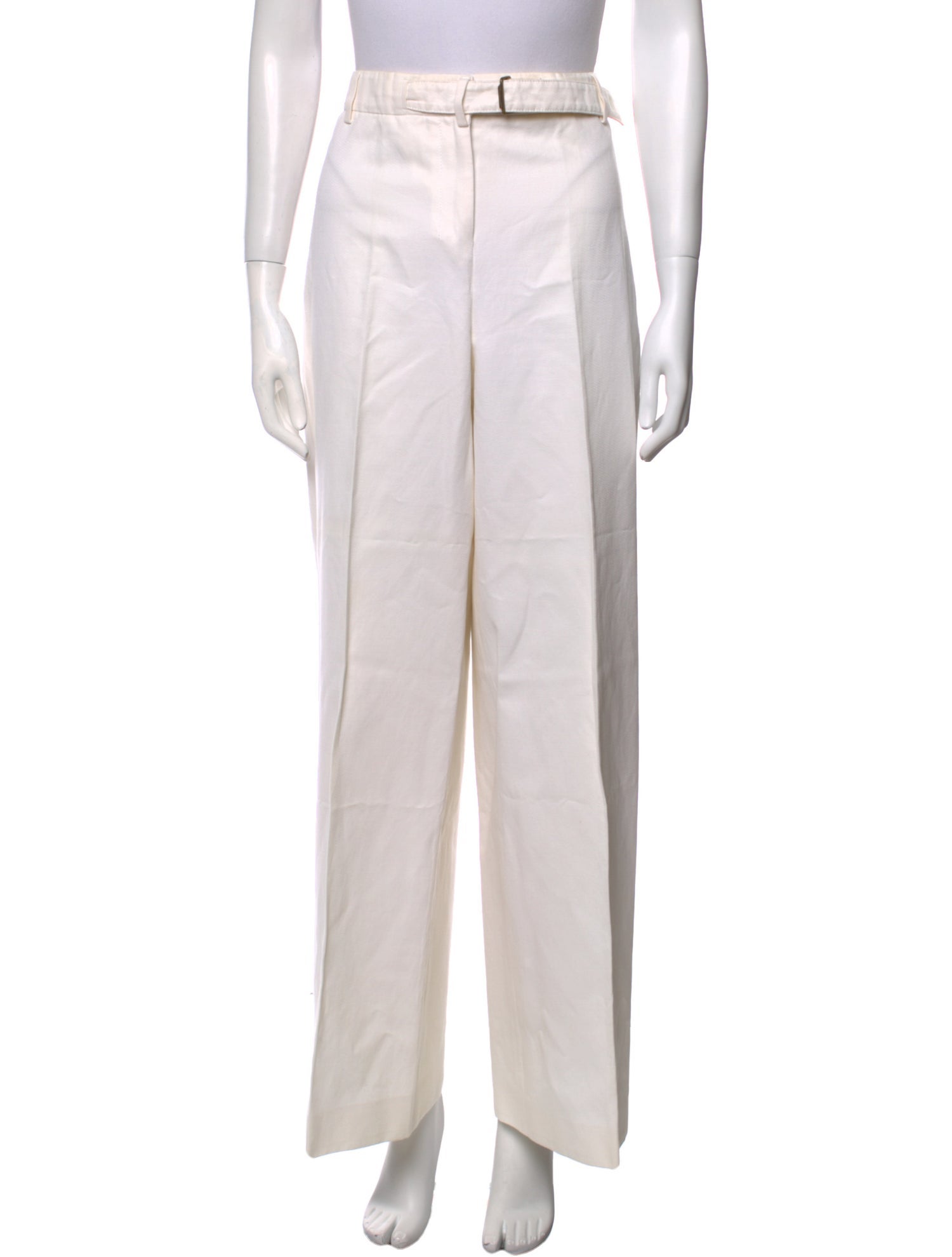 Yves Saint Laurent Rive Gauche Wide Leg Pants