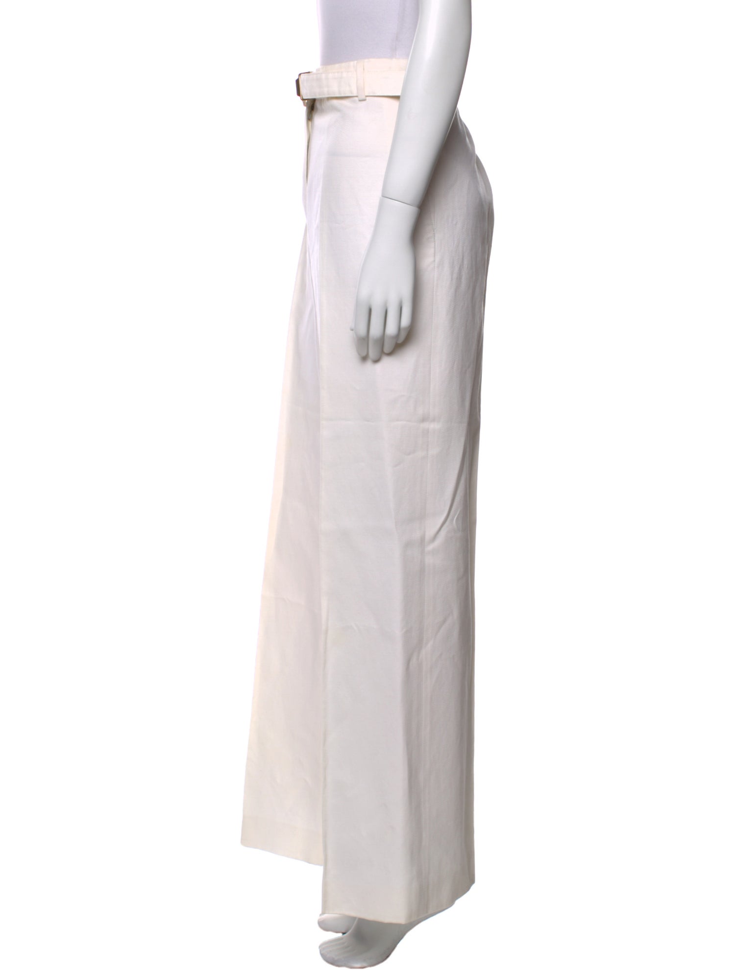 Yves Saint Laurent Rive Gauche Wide Leg Pants