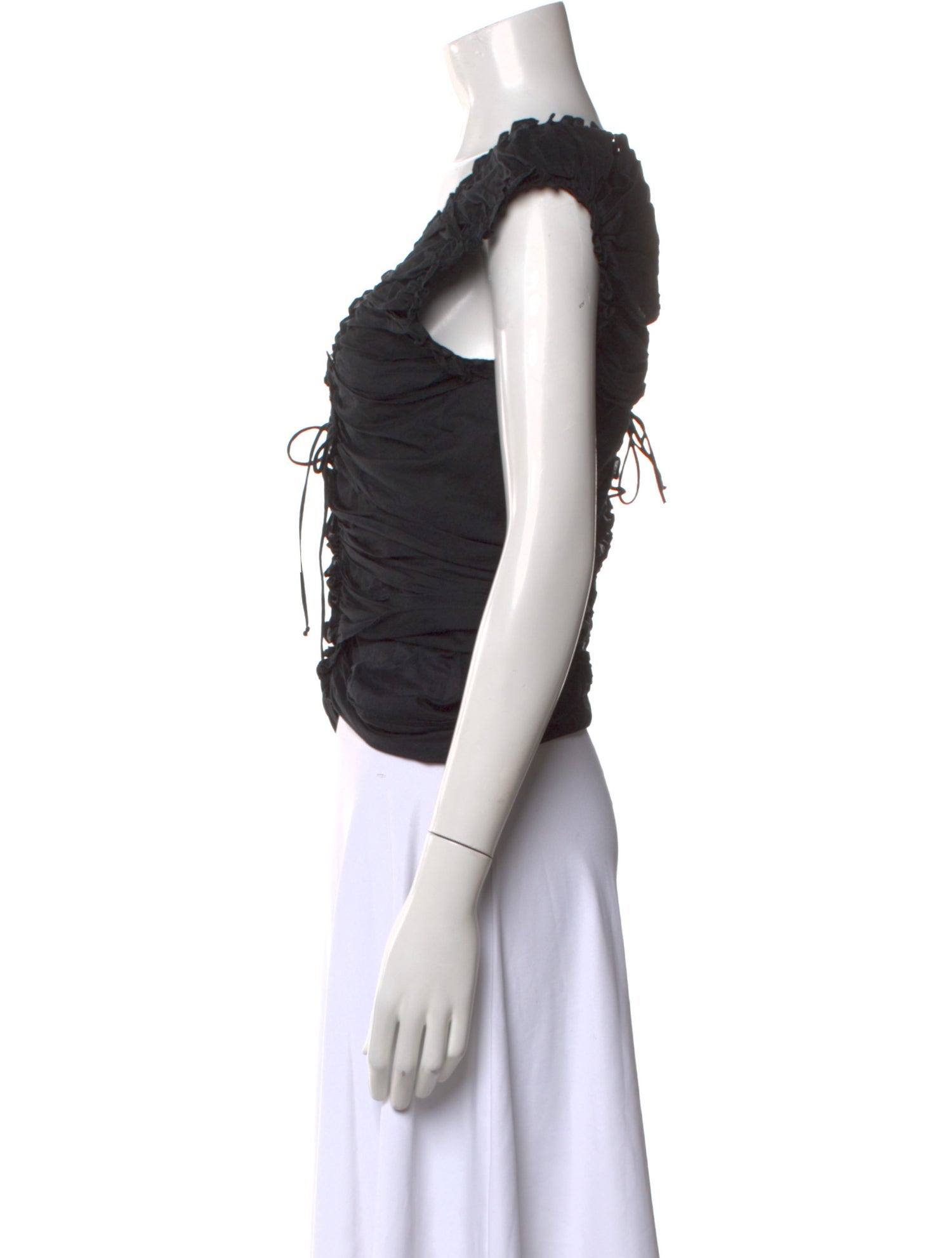 Yves Saint Laurent Rive Gauche Vintage 2001 Crop Top