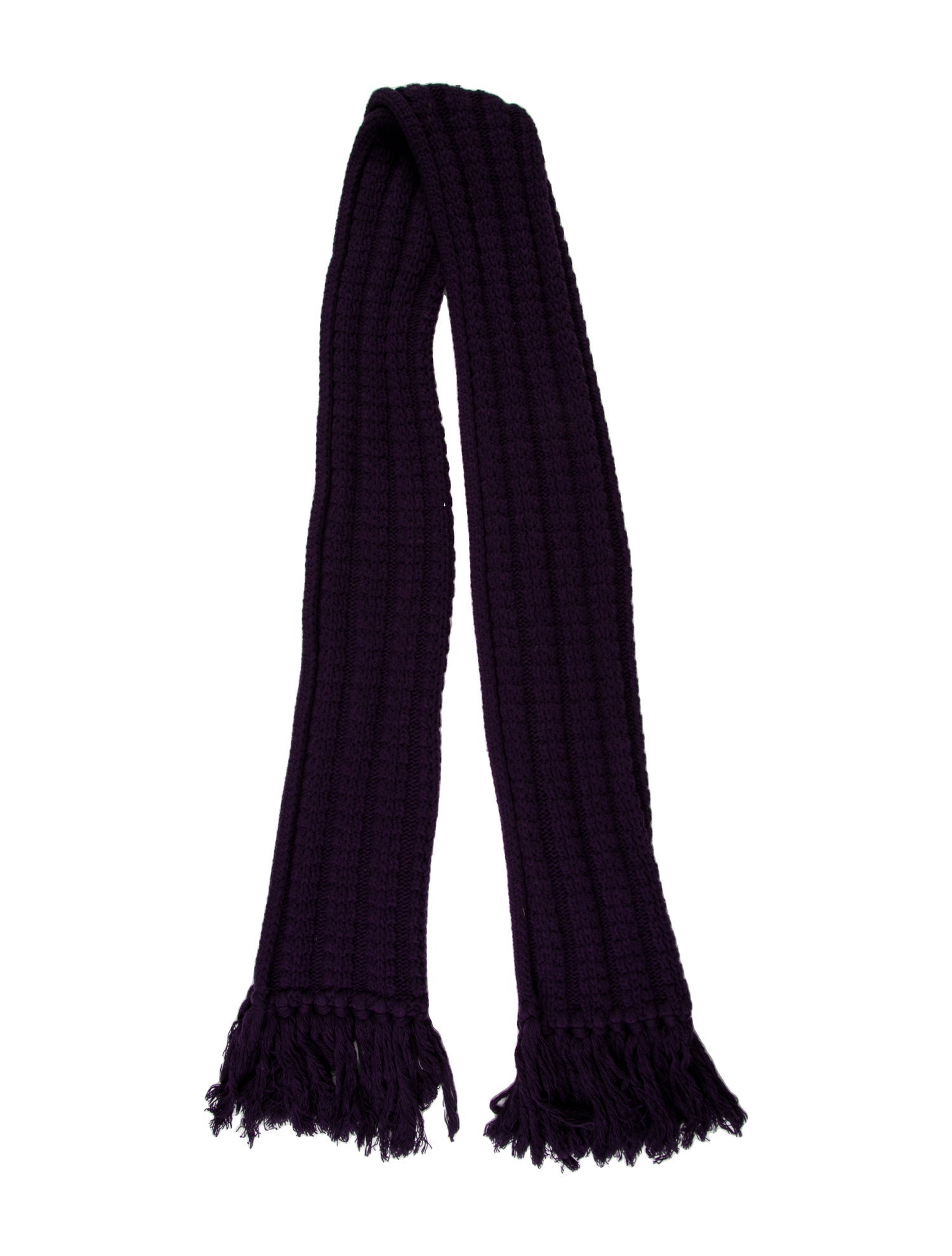 Yves Saint Laurent Rive Gauche Wool Scarf