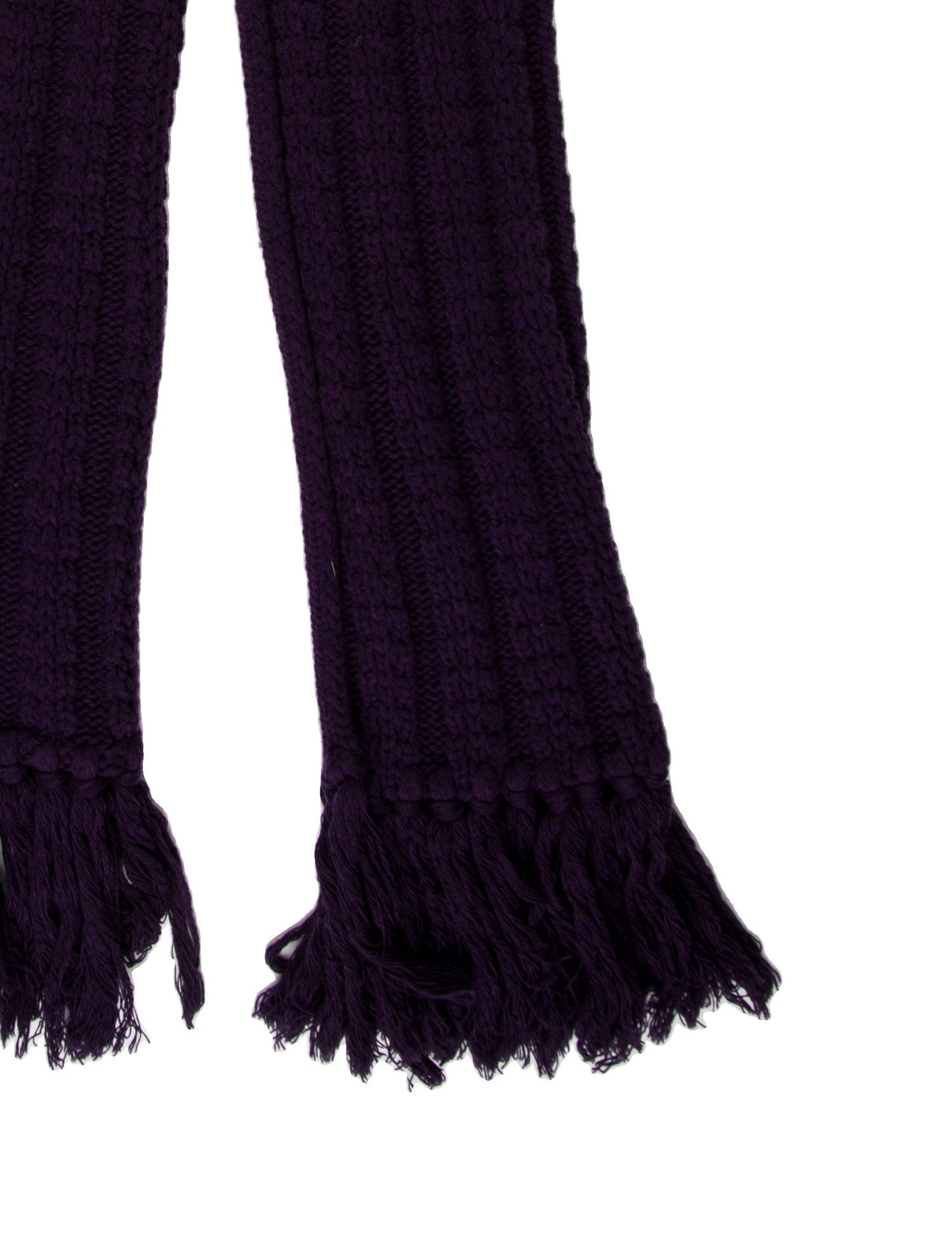 Yves Saint Laurent Rive Gauche Wool Scarf