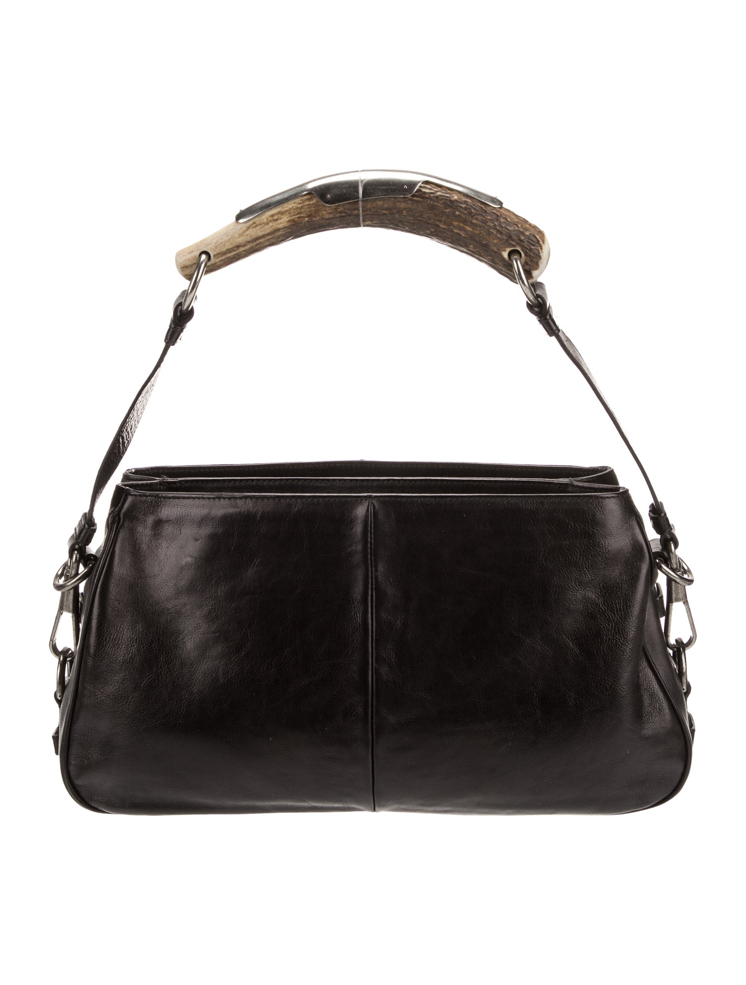 Yves Saint Laurent Rive Gauche Leather Mombasa Bag