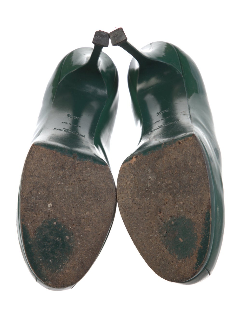 Yves Saint Laurent Rive Gauche Patent Leather Pum… - image 5