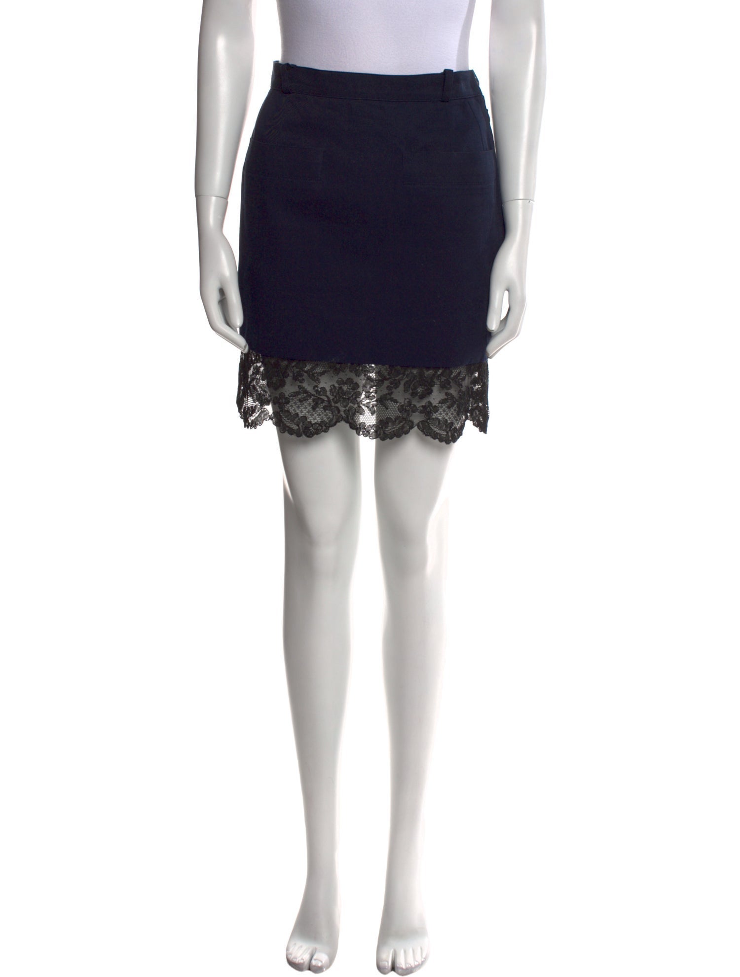 Yves Saint Laurent Rive Gauche Vintage Mini Skirt