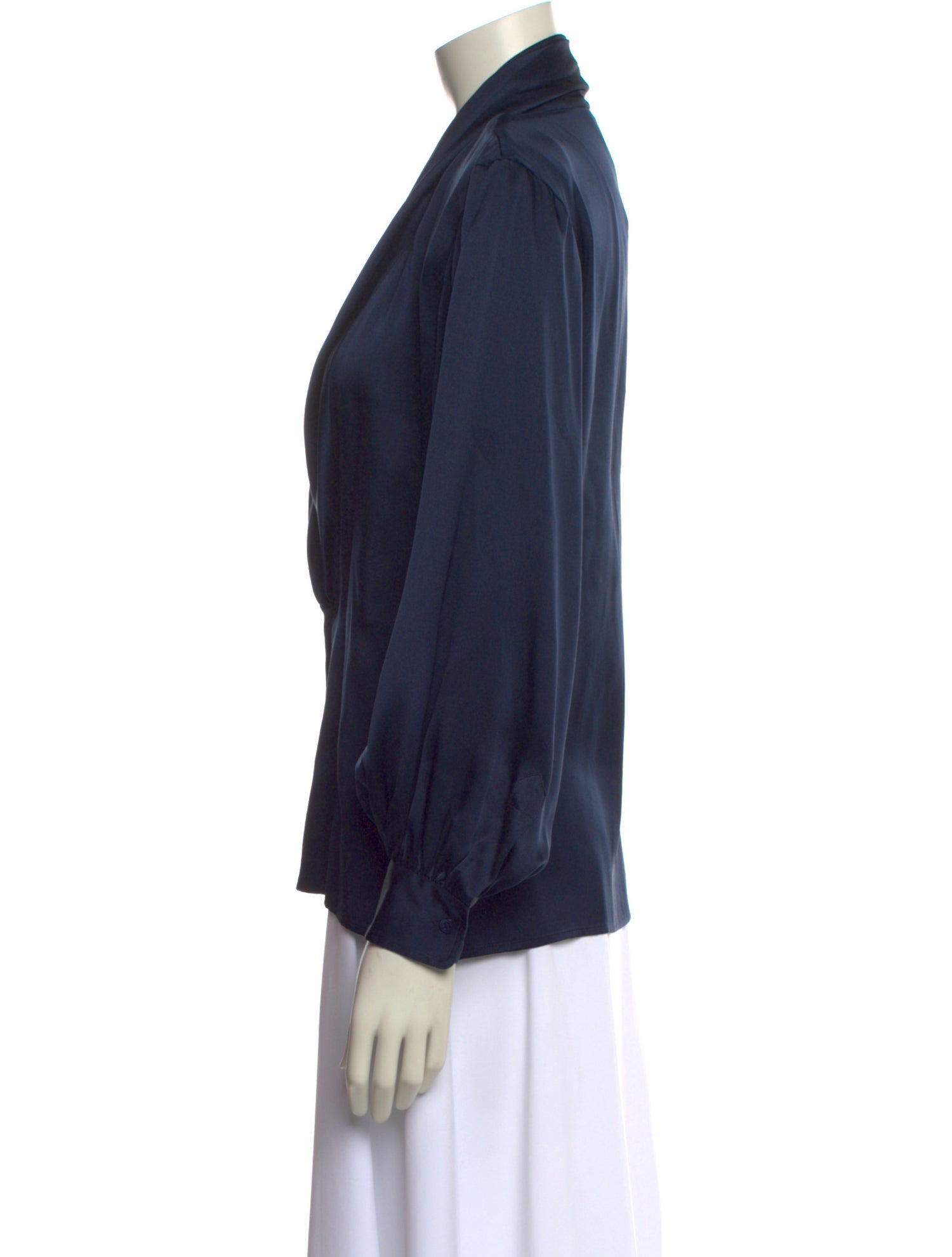 Yves Saint Laurent Rive Gauche Vintage 1986 Blouse
