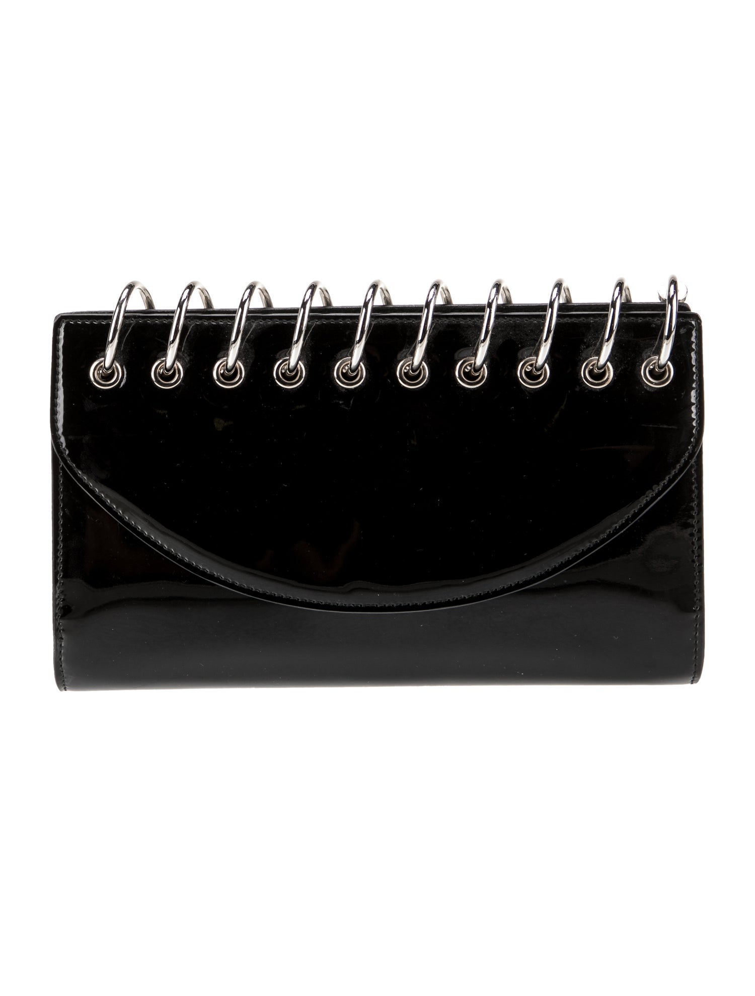 Yves Saint Laurent Rive Gauche Patent Leather Shoulder Bag