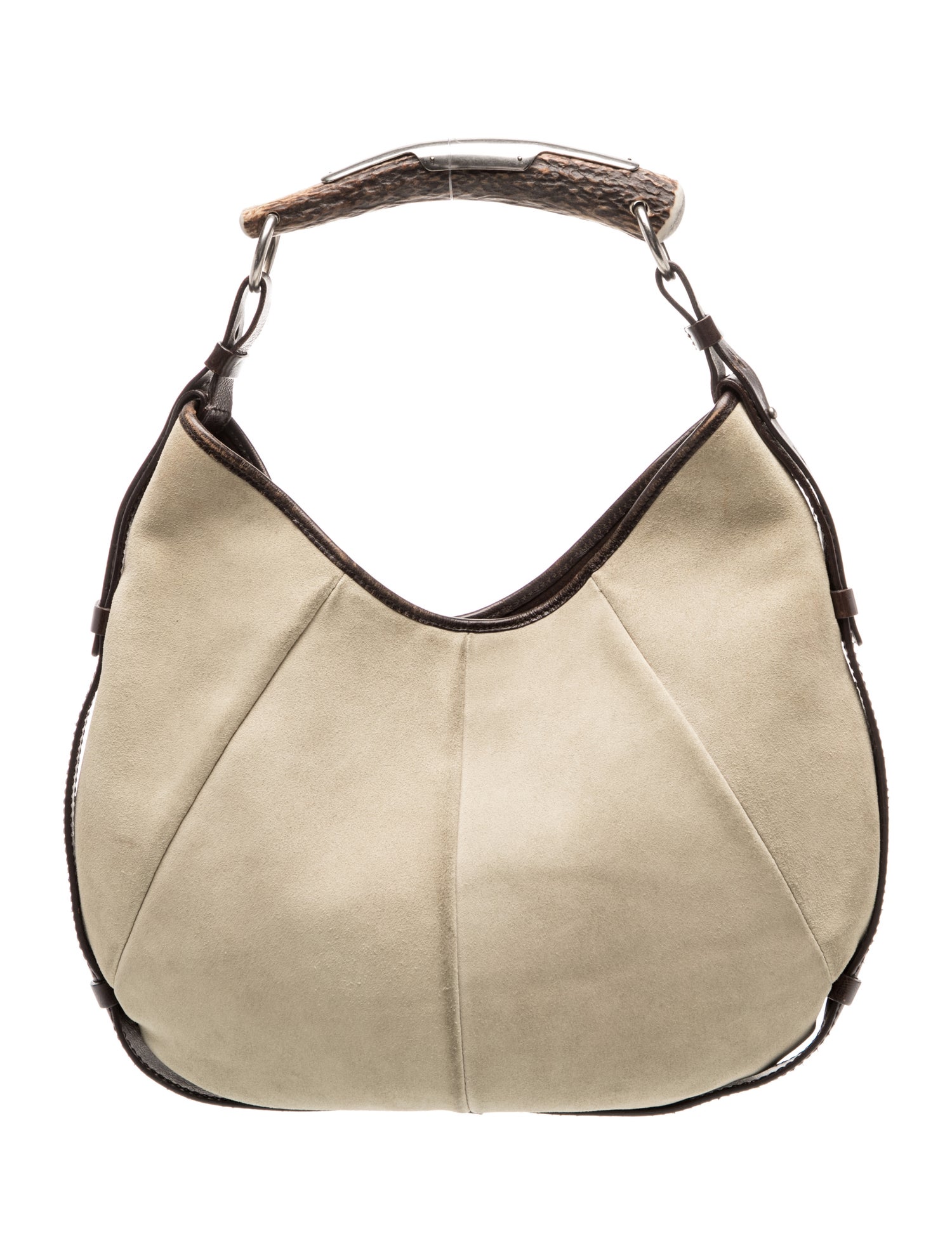 Yves Saint Laurent Rive Gauche Suede Hobo