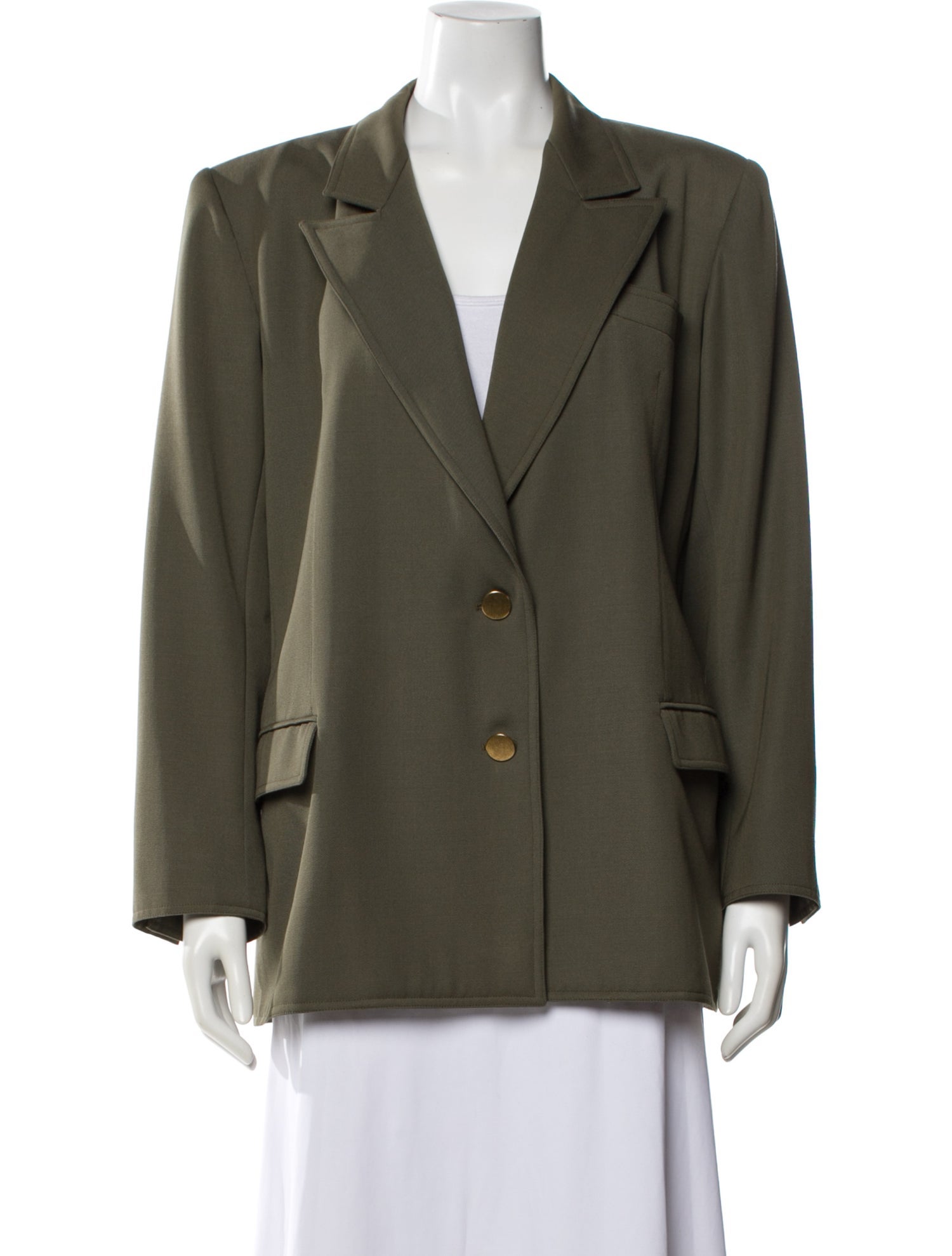 Yves Saint Laurent Rive Gauche Vintage Wool Blazer