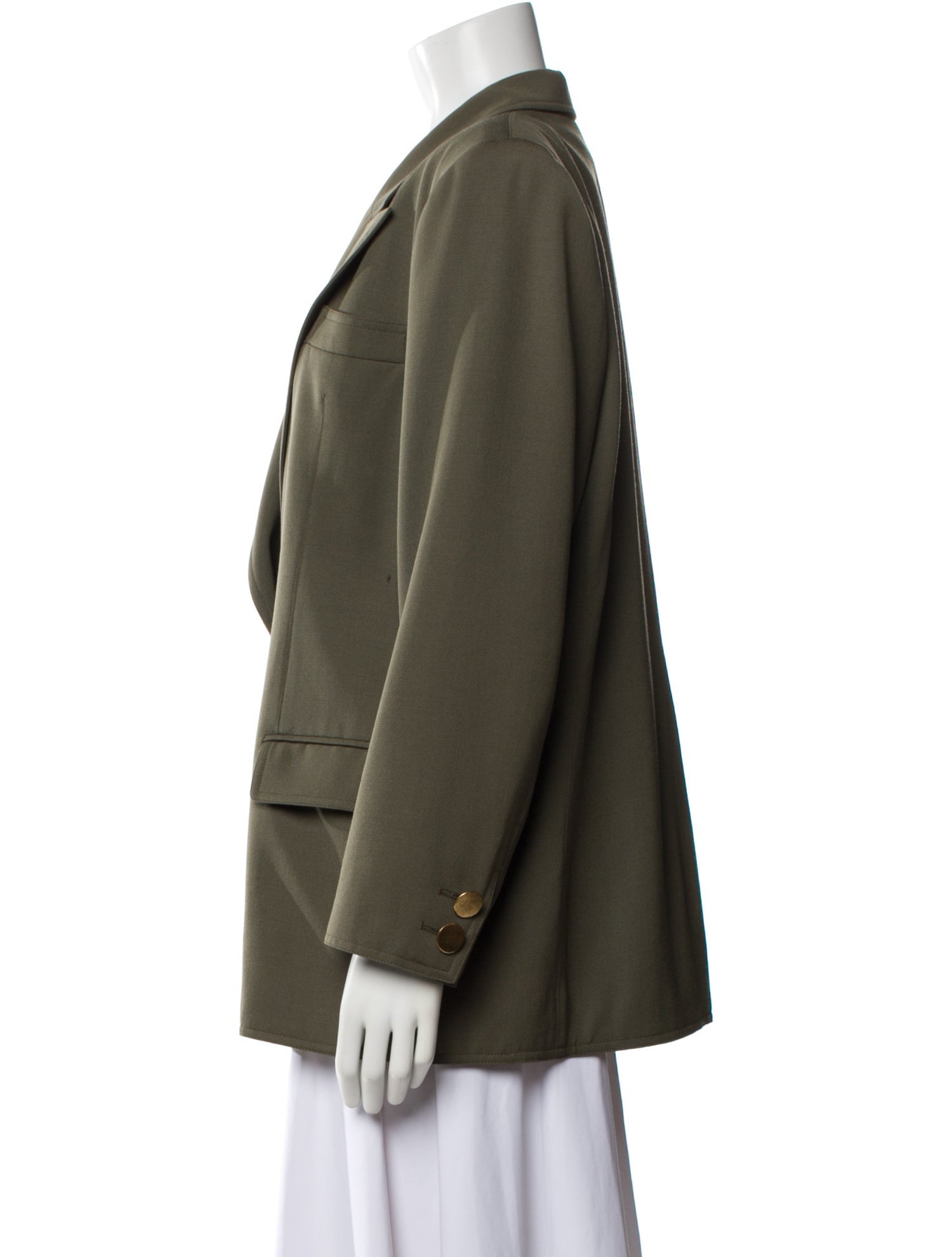 Yves Saint Laurent Rive Gauche Vintage Wool Blazer