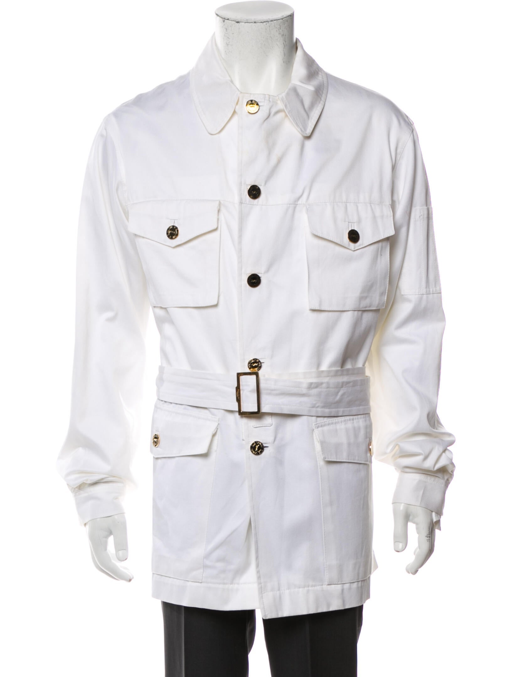 Yves Saint Laurent Rive Gauche Vintage 2003 Utility Jacket