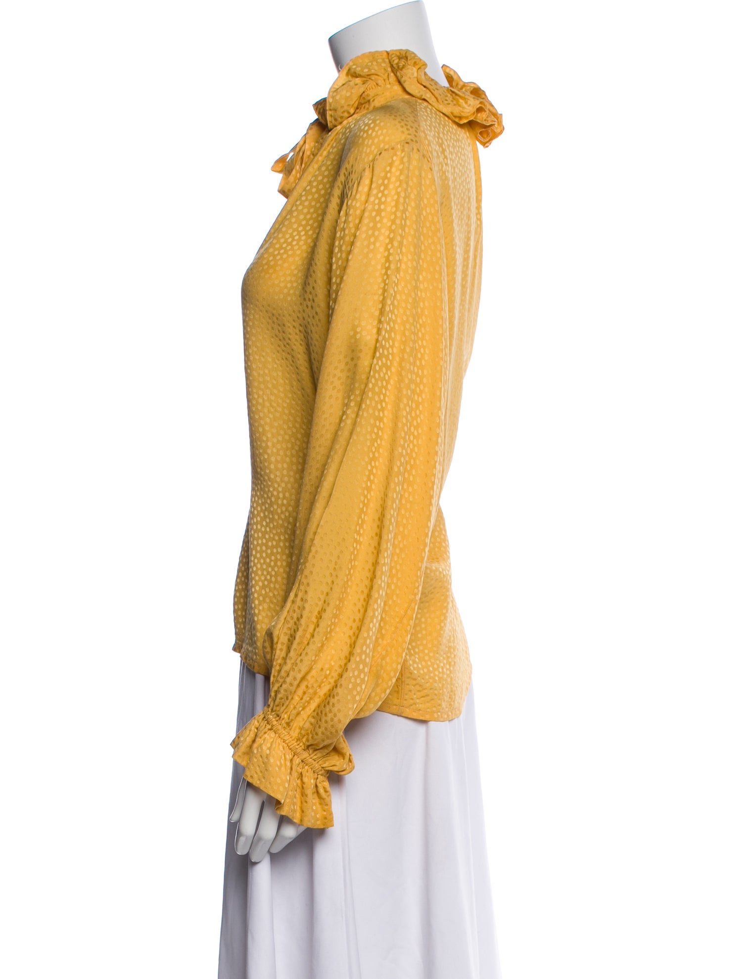 Yves Saint Laurent Rive Gauche Vintage 1980's Blouse