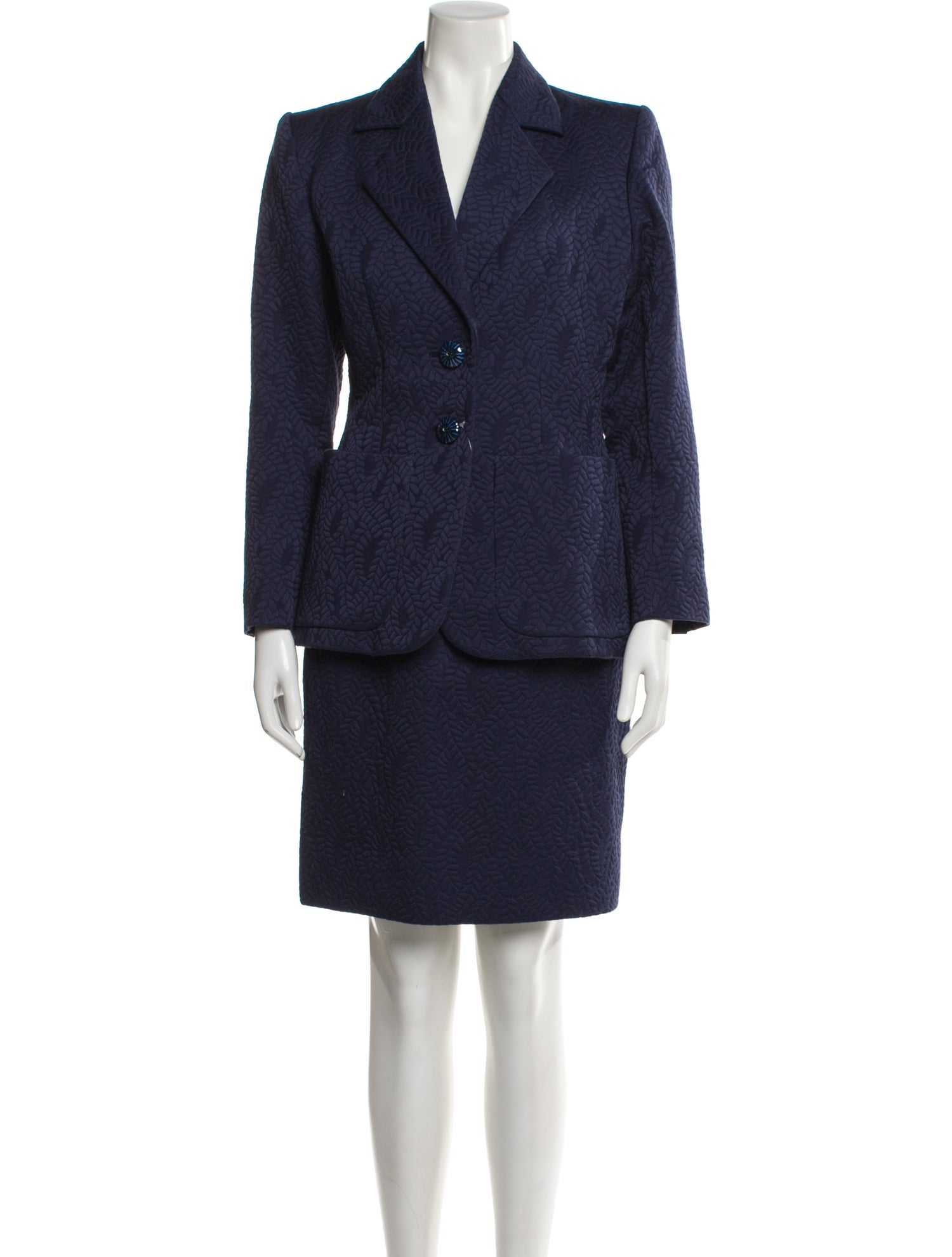 Yves Saint Laurent Rive Gauche Vintage 1996 Skirt Suit