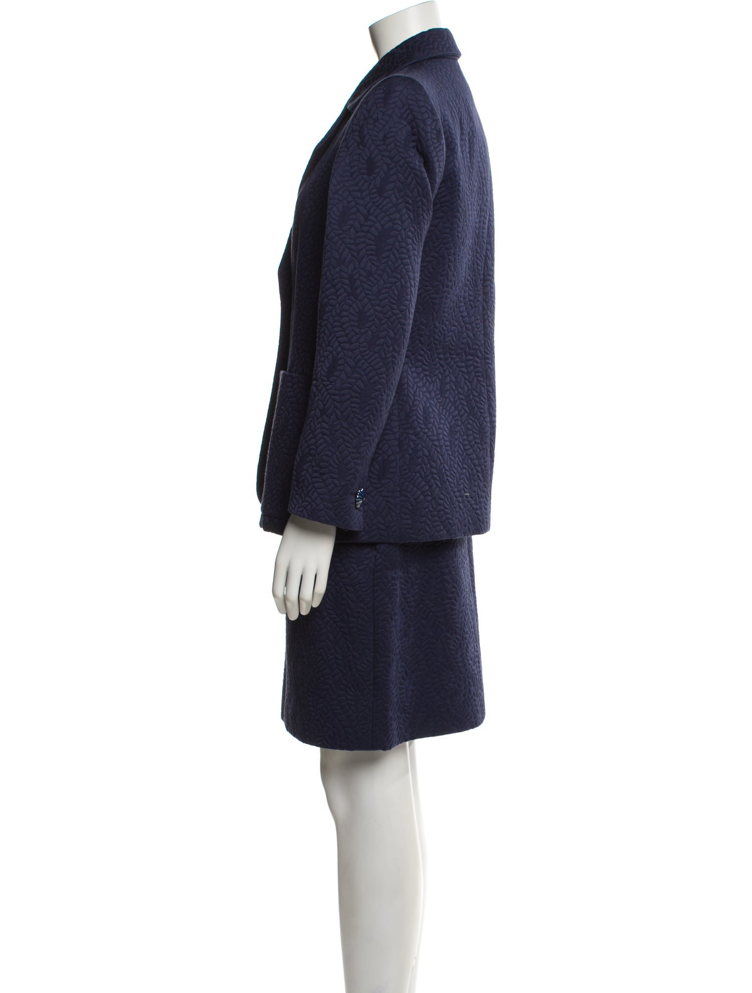Yves Saint Laurent Rive Gauche Vintage 1996 Skirt Suit