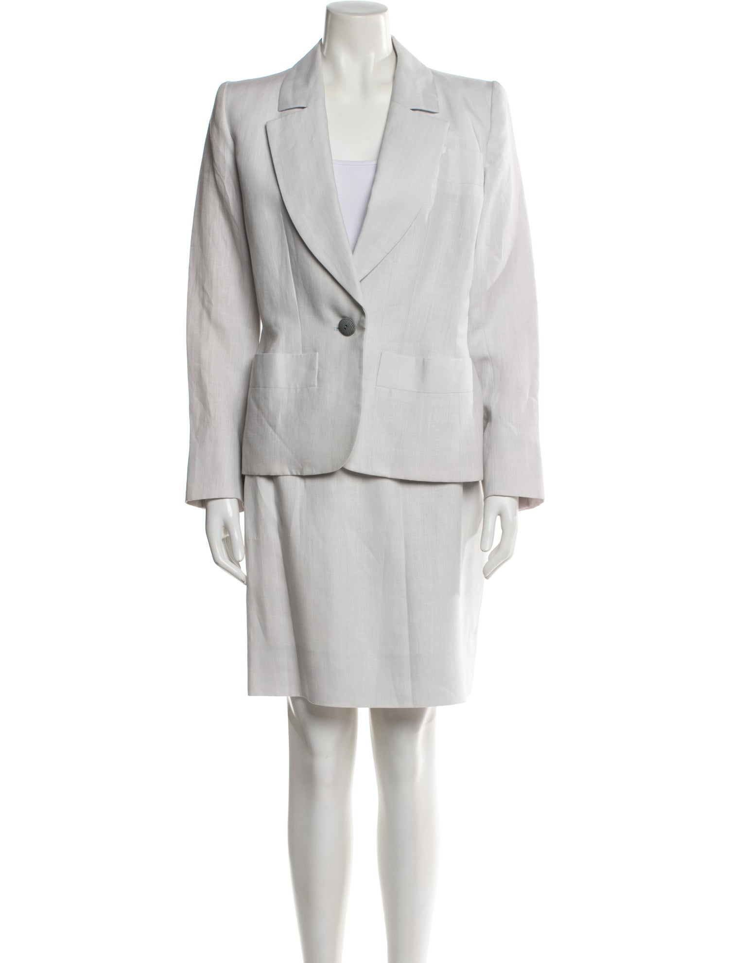 Yves Saint Laurent Rive Gauche Vintage 1999 Skirt Suit