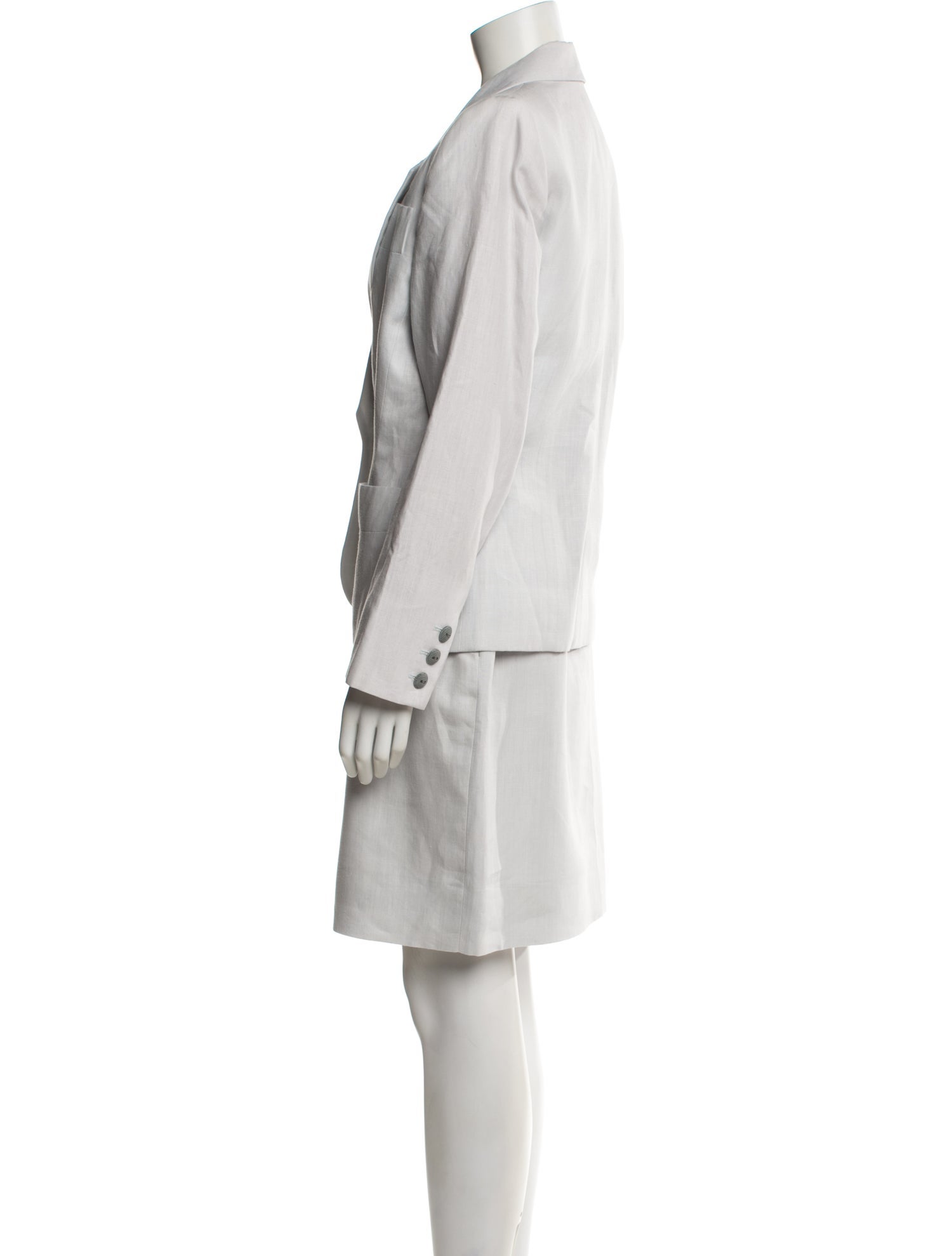 Yves Saint Laurent Rive Gauche Vintage 1999 Skirt Suit