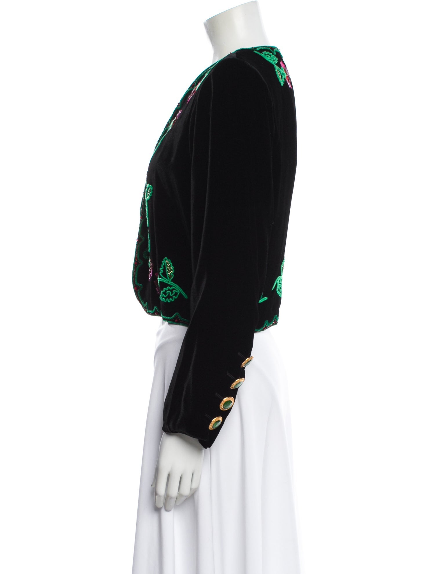 Yves Saint Laurent Rive Gauche Vintage 1994 Evening Jacket