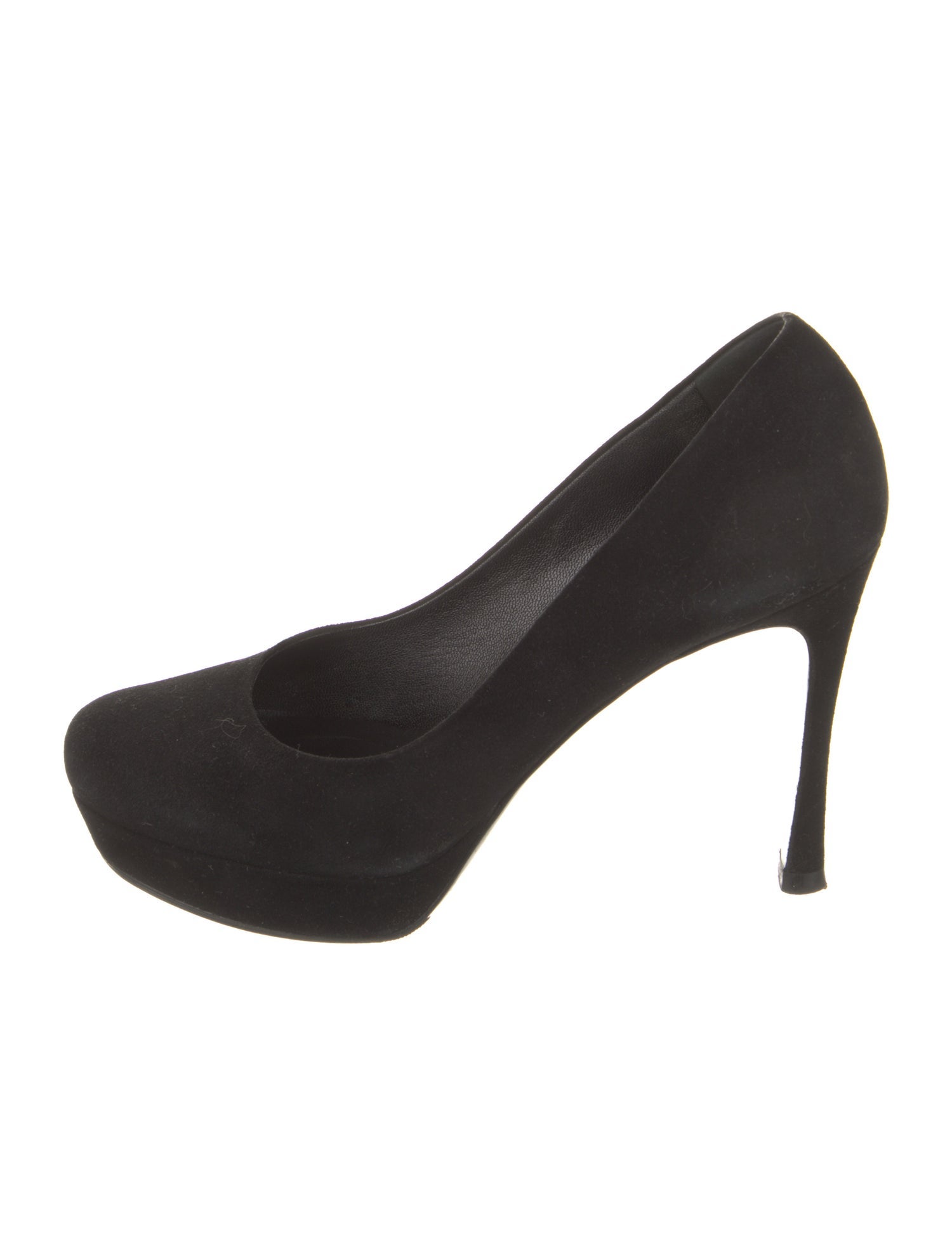 Yves Saint Laurent Rive Gauche Suede Pumps
