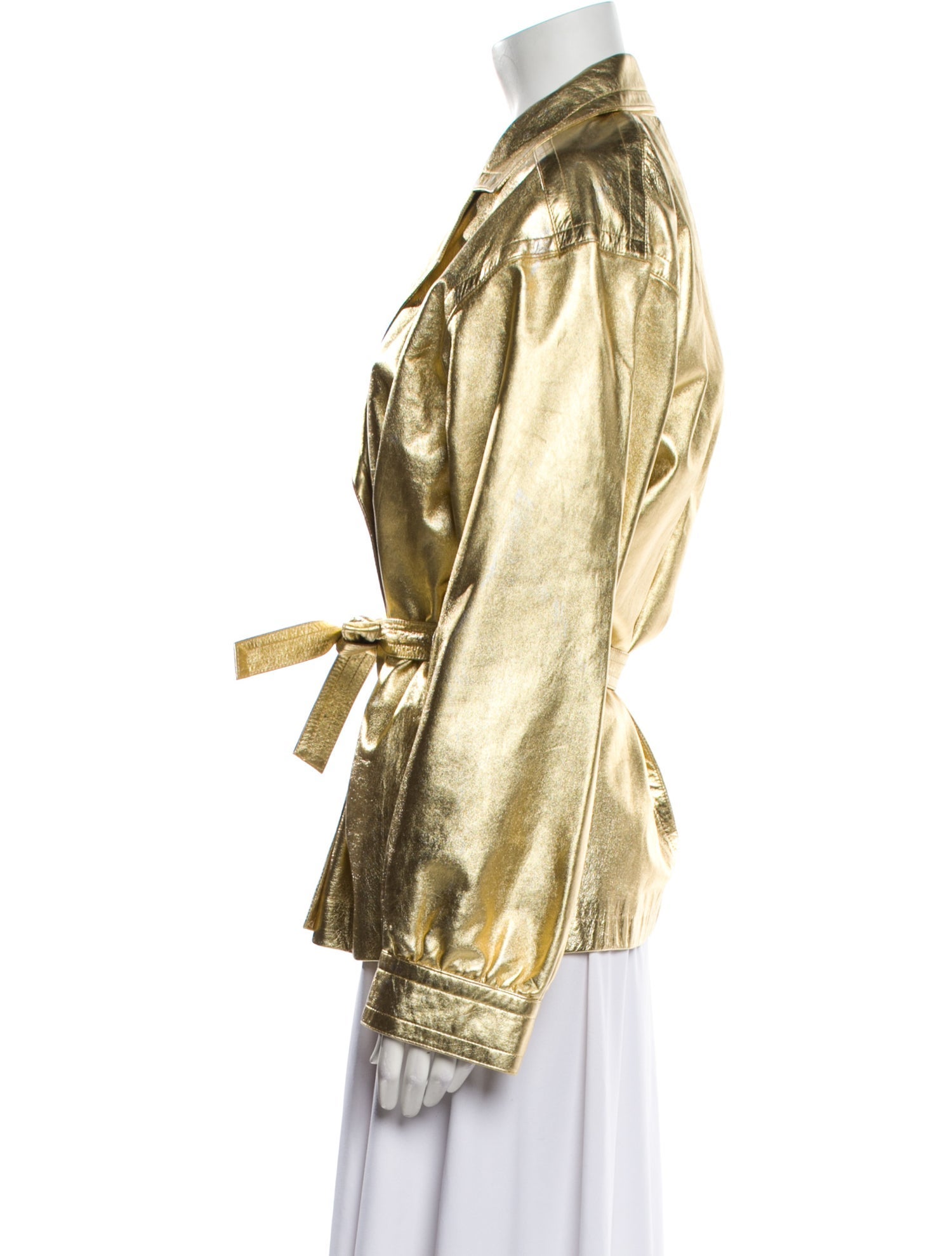 Yves Saint Laurent Rive Gauche Vintage 1980's Biker Jacket