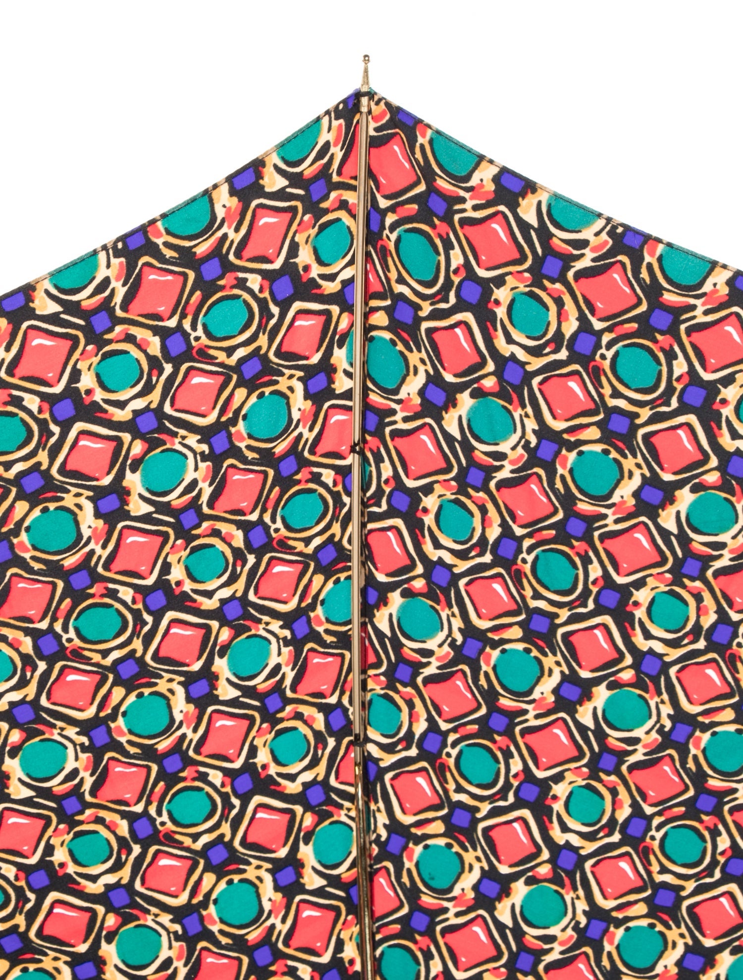 Yves Saint Laurent Nylon Printed Umbrella