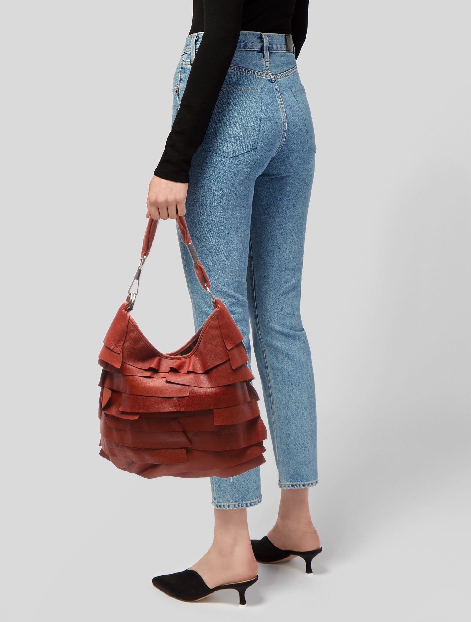 Yves Saint Laurent Rive Gauche Leather Yves Saint Laurent St