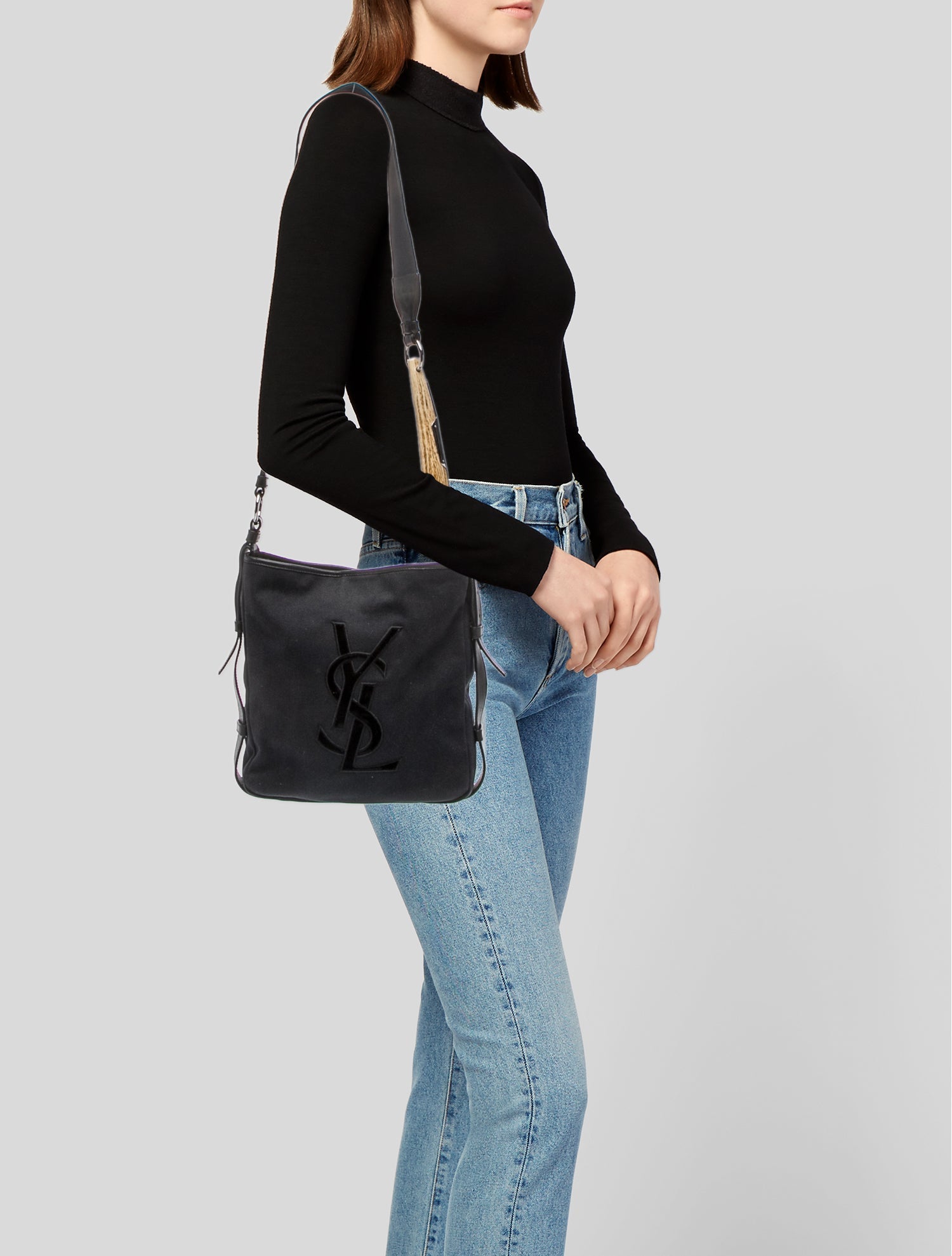 Yves Saint Laurent Rive Gauche Canvas Saint Laurent Mombasa