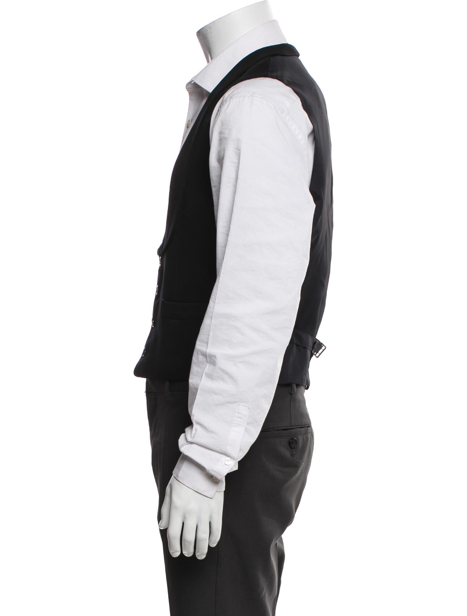 Yves Saint Laurent Rive Gauche Vintage Late 1970's - Early 1980's Suit Vest