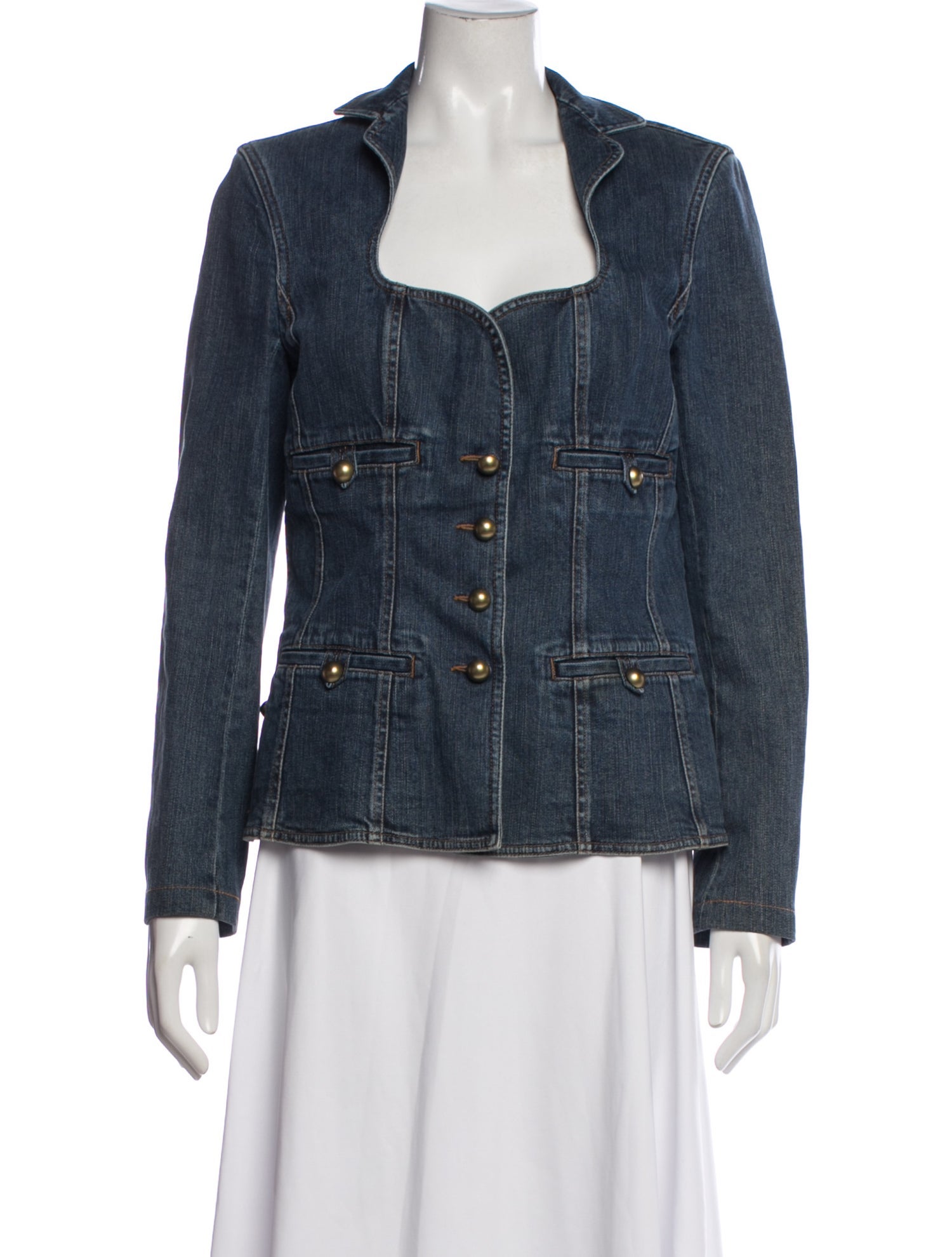 Yves Saint Laurent Rive Gauche Vintage 2005 Denim Jacket