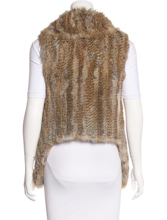 Yves Salomon Rabbit Fur Vest