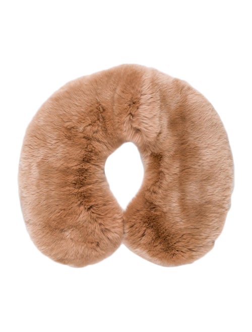Yves Salomon Fur Snood Brown