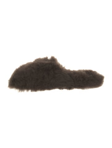 Yves Salomon Sandals Fur Slides 8
