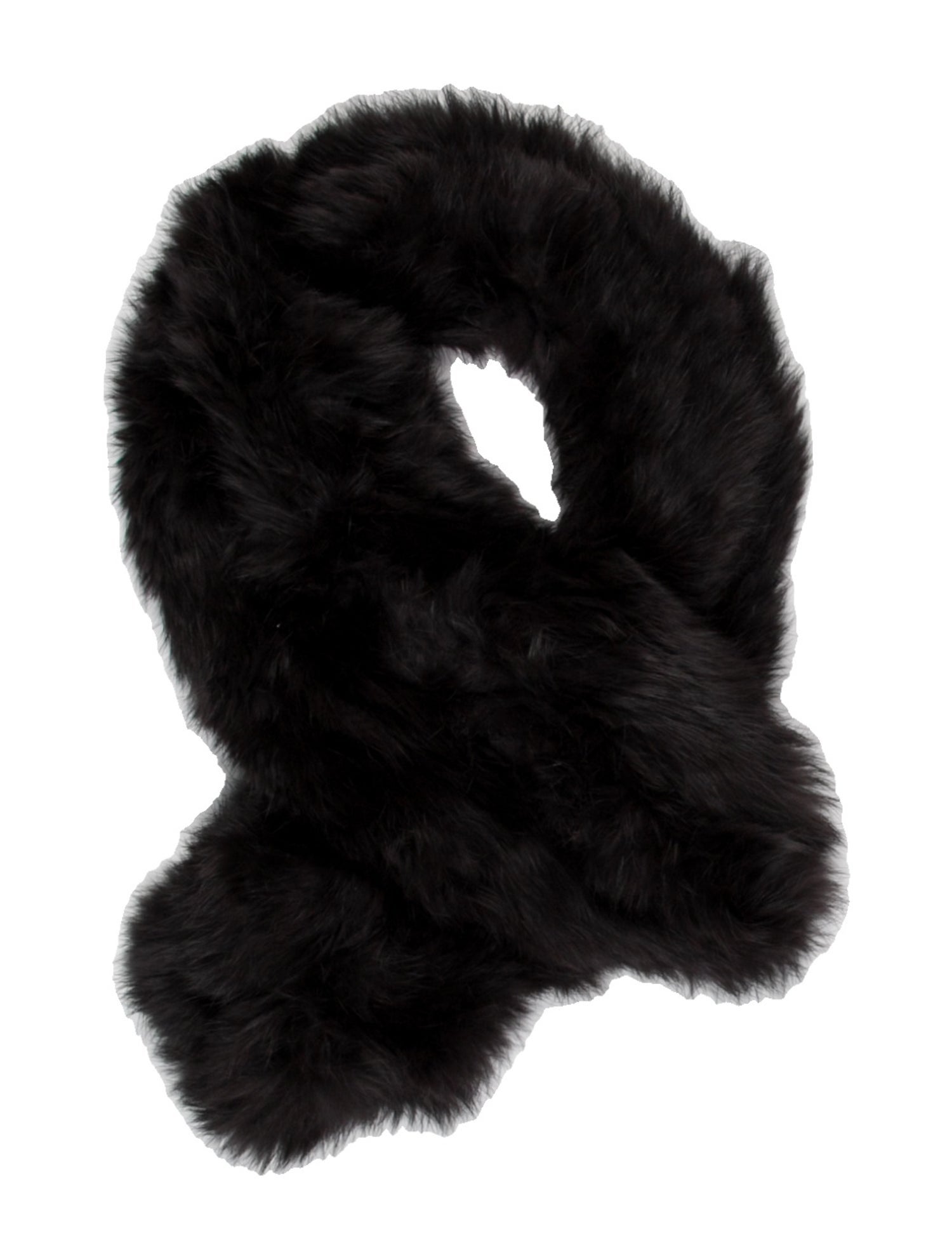 Yves Salomon Fur Scarf w/ Tags