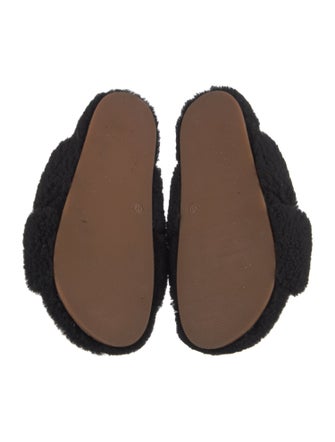 Yves Salomon Shearling Slides