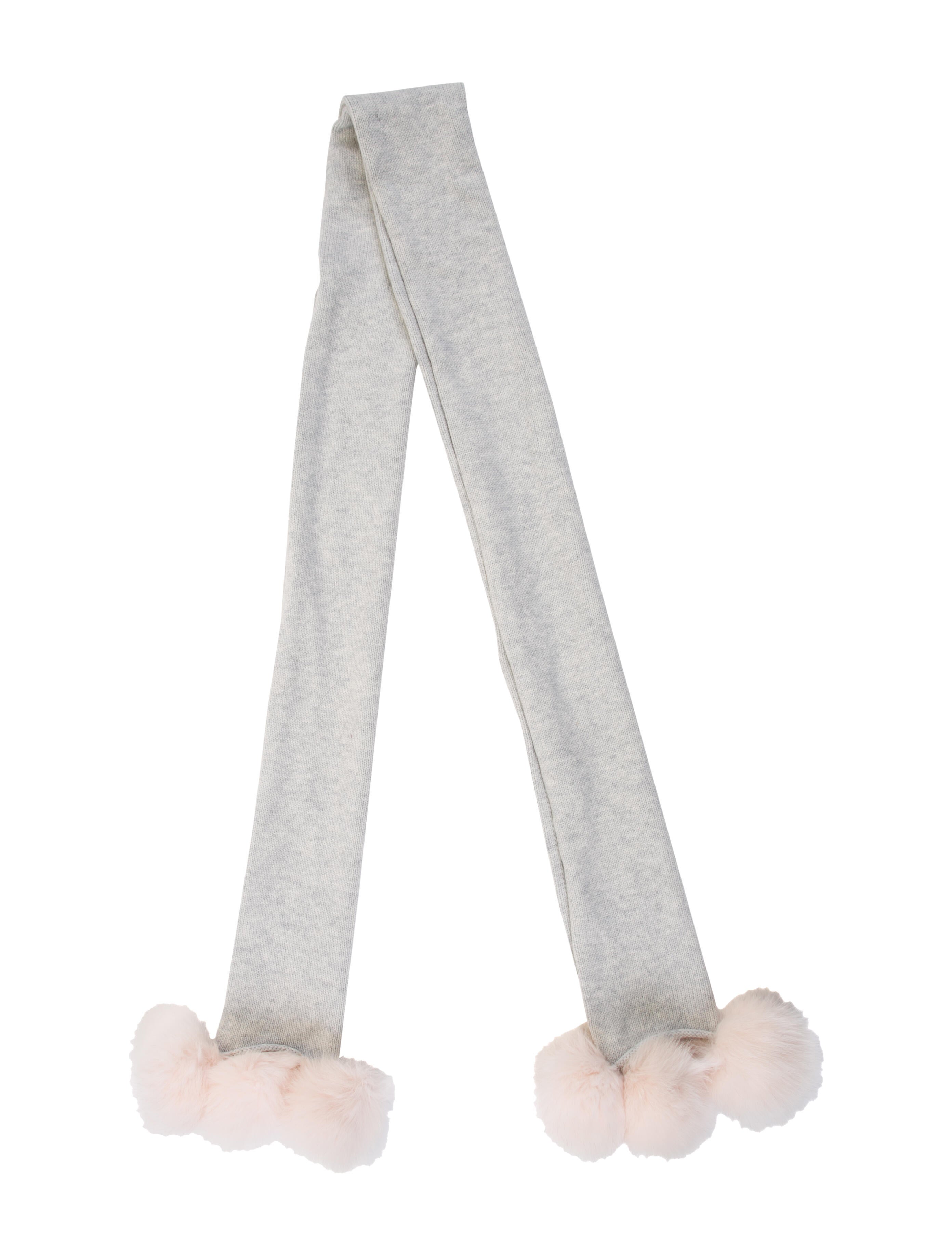 Yves Salomon Wool Scarf w/ Tags