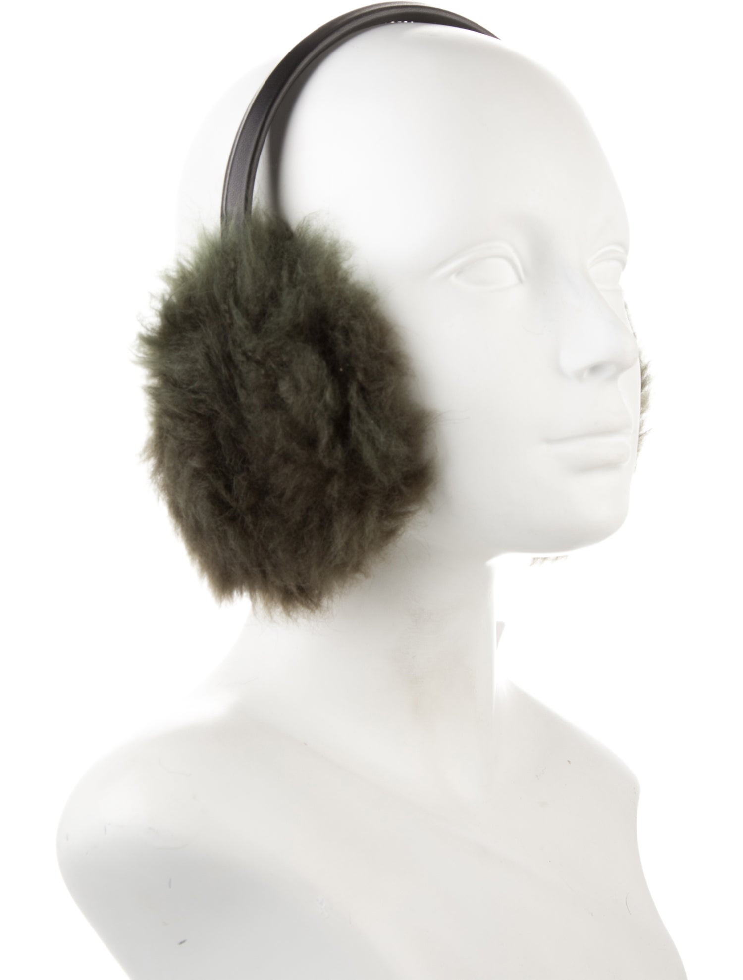 Yves Salomon Shearling Ear Muffs w/ Tags w/ Tags