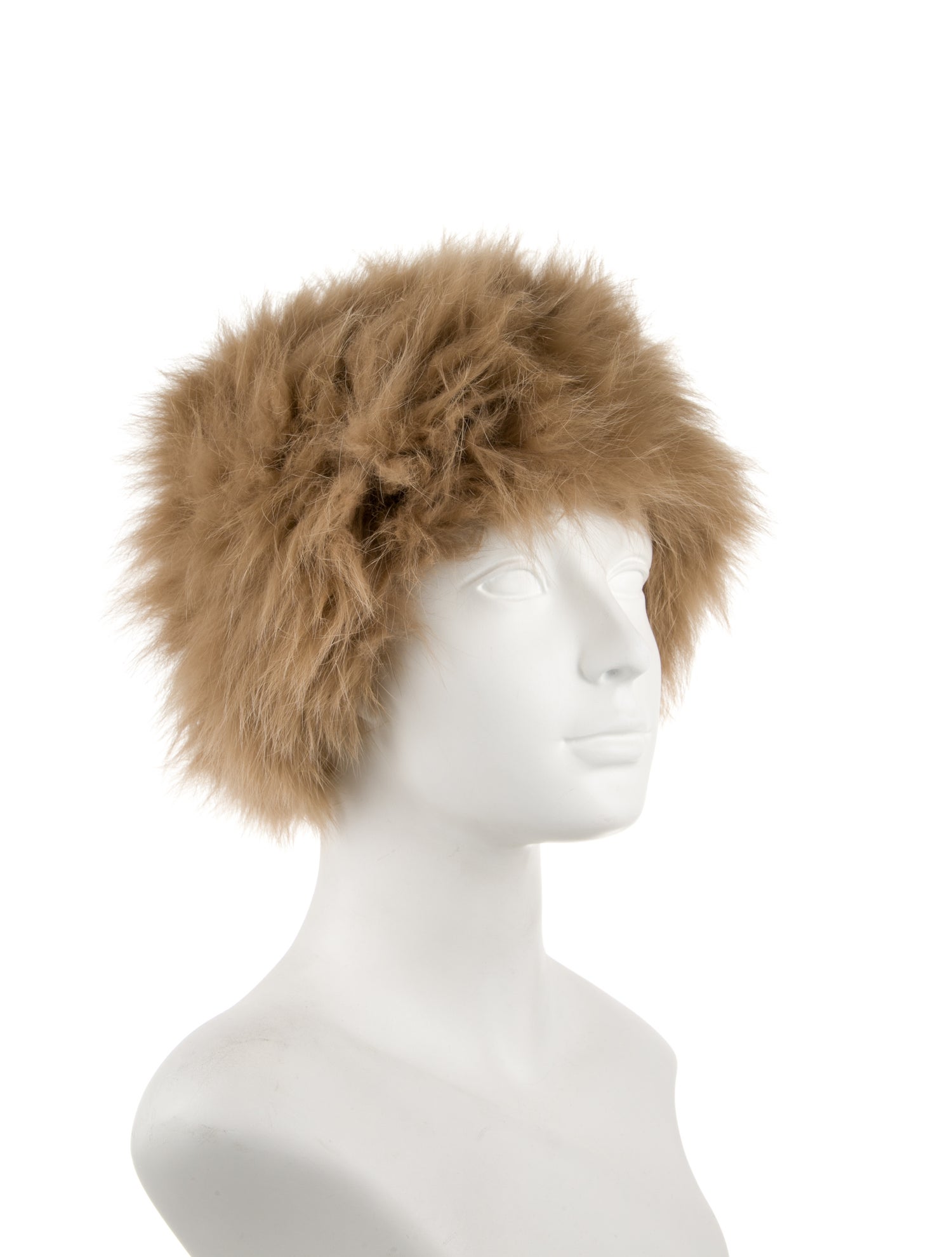 Yves Salomon Fox Fur Hat w/ Tags