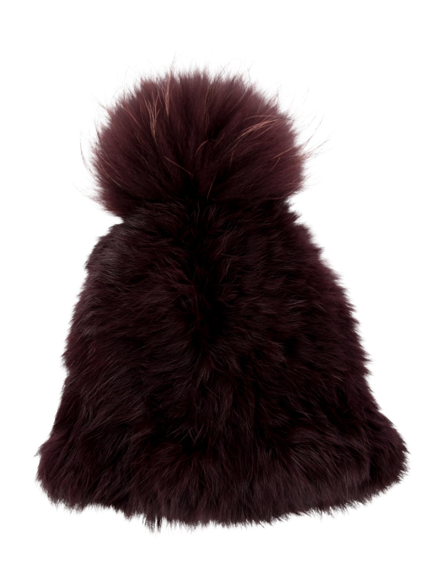 Yves Salomon Fur Pom Pom Beanie