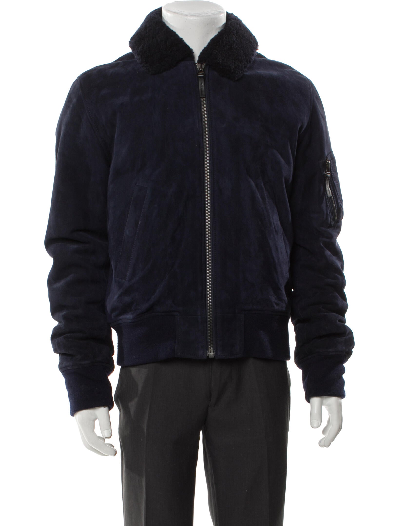 Yves Salomon Lamb Leather Jacket