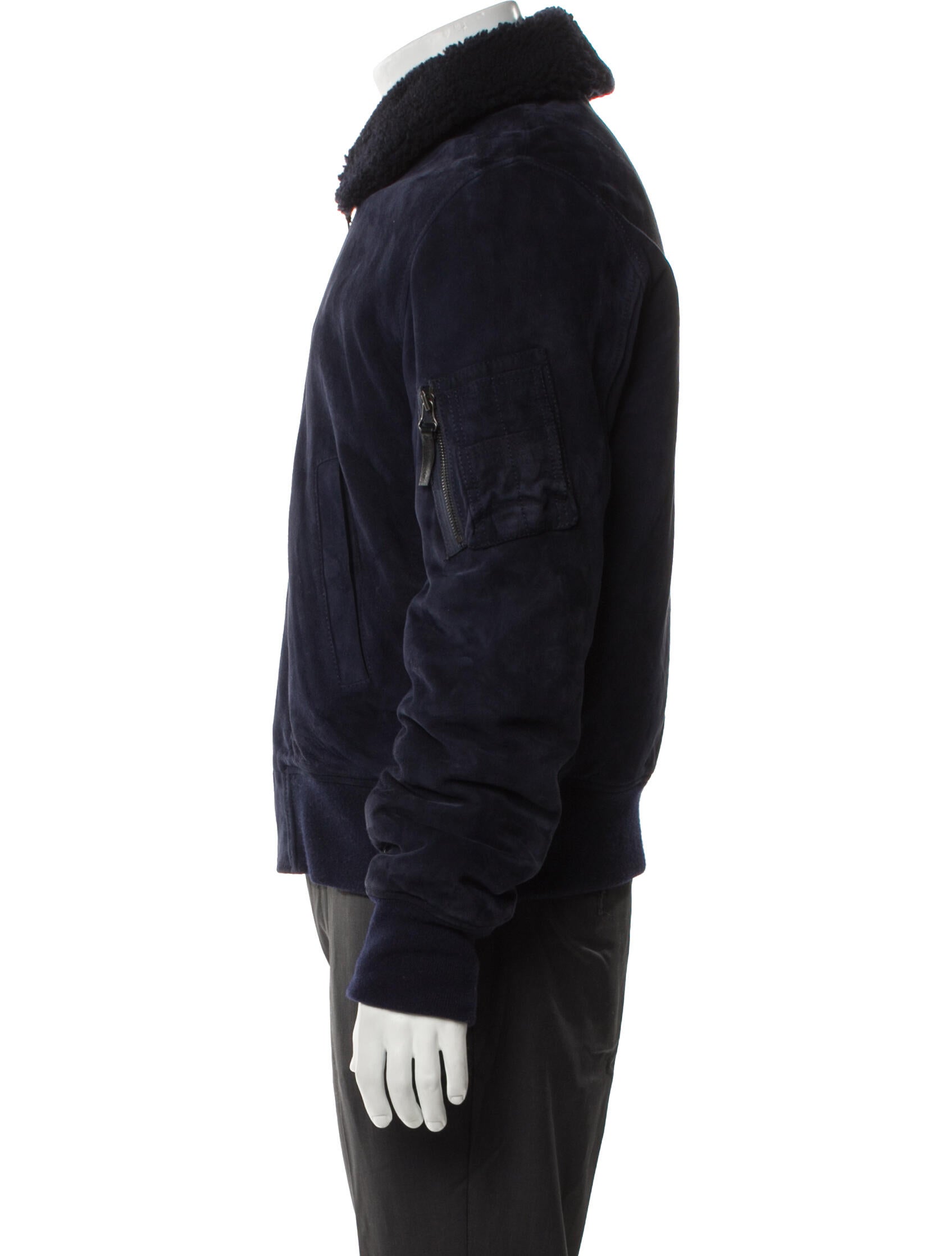 Yves Salomon Lamb Leather Jacket