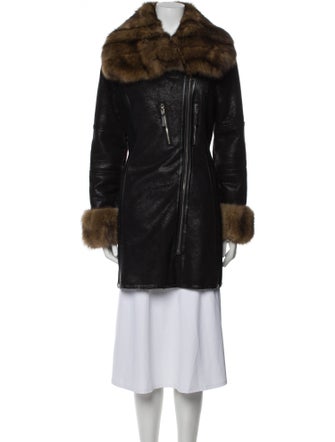 Yves Salomon Faux Fur Coat