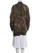 Army by Yves Salomon Printed Bomber Jacket