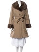 Yves Salomon Faux Fur Coat