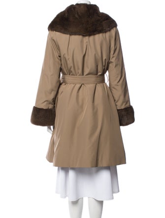 Yves Salomon Faux Fur Coat