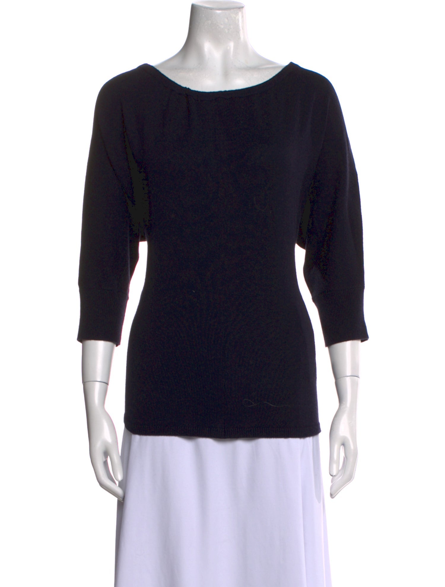 Yves Salomon Wool Scoop Neck Sweater