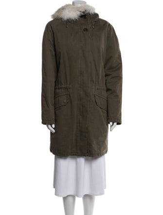 Yves Salomon Faux Fur Coat