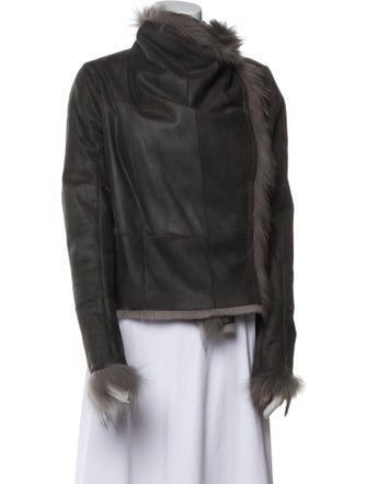 Yves Salomon Faux Fur Jacket